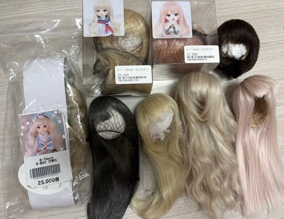 旧官ウィッグ まとめ リーナシュシュ ChicaBi doll フラピーチ awen 9,532円