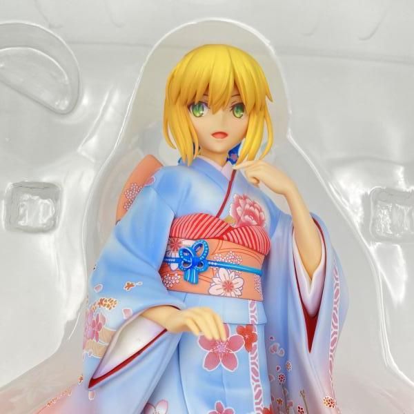 中古】アニプレックス セイバー 晴着Ver. 1/7 ANIPLEX+限定 /Fate/stay