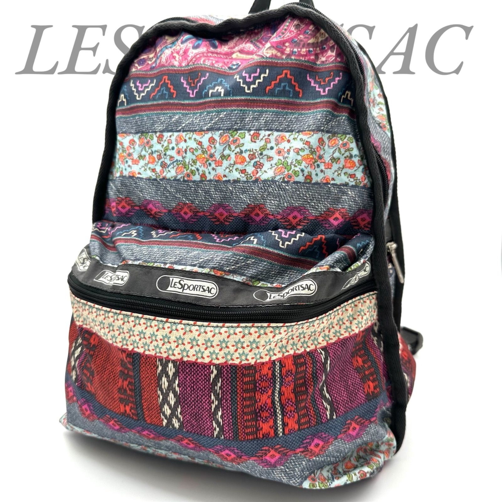 B5478】 LESPORTSAC レスポートサック バックパック リュックサック 