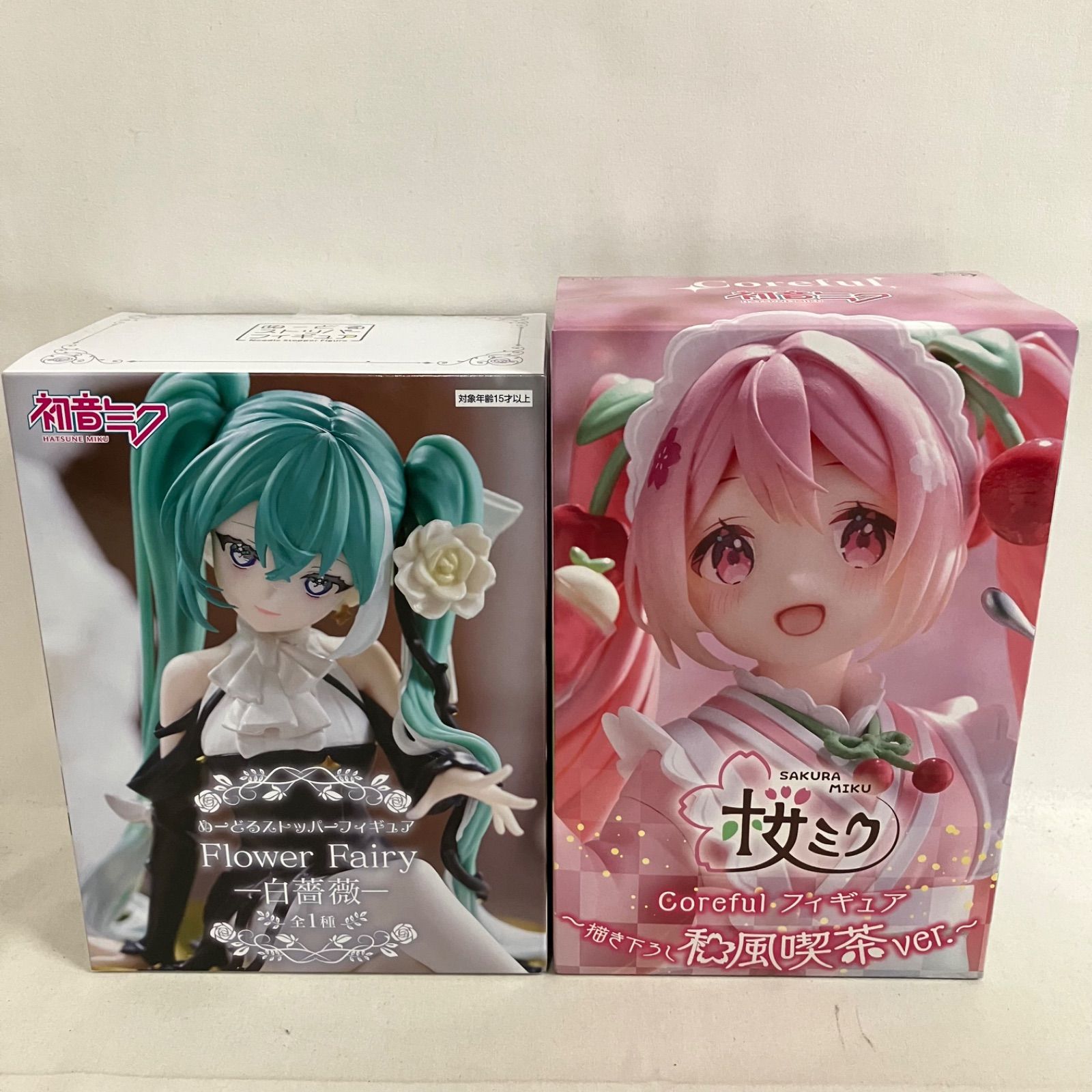 未開封 初音ミク 白薔薇 ぬーどるストッパーフィギュア 桜ミク Coreful 