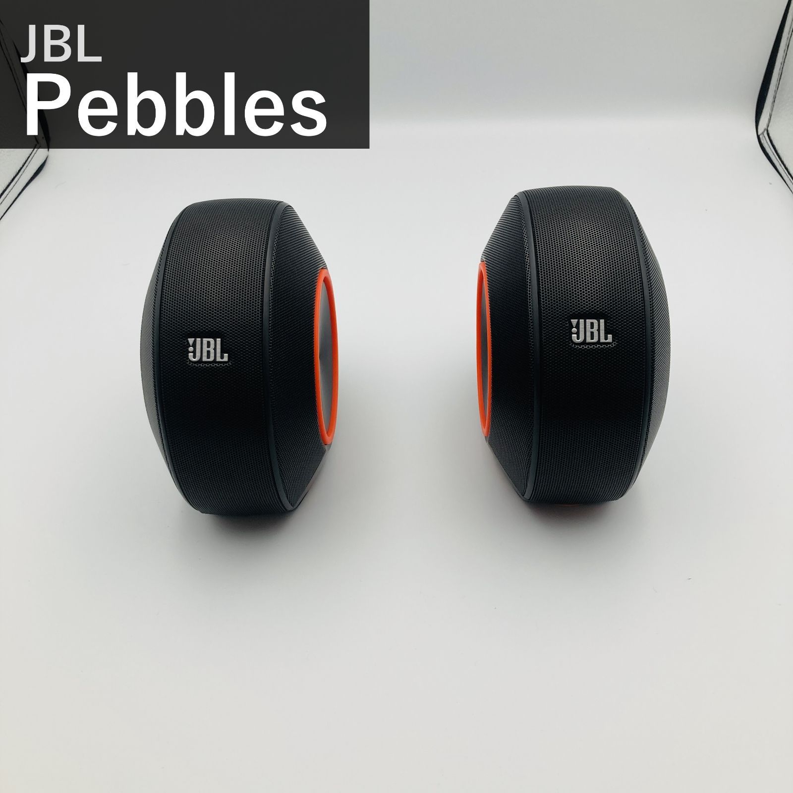 JBL Pebbles ペブルス バスパワードスピーカー USB DAC内蔵 ブラック