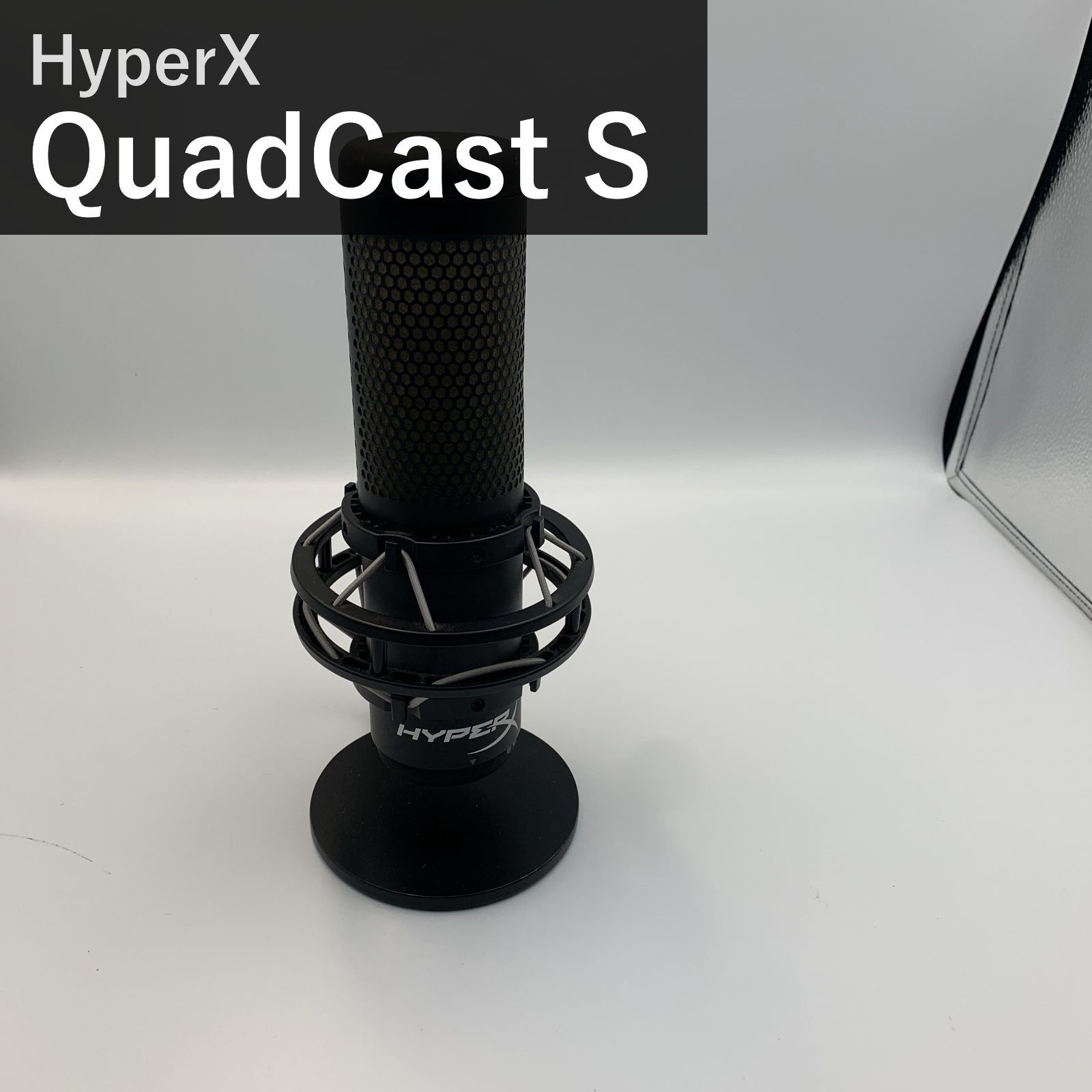 HyperX QuadCast S ブラック マイク HyperX Quadcast 2s コンデンサー