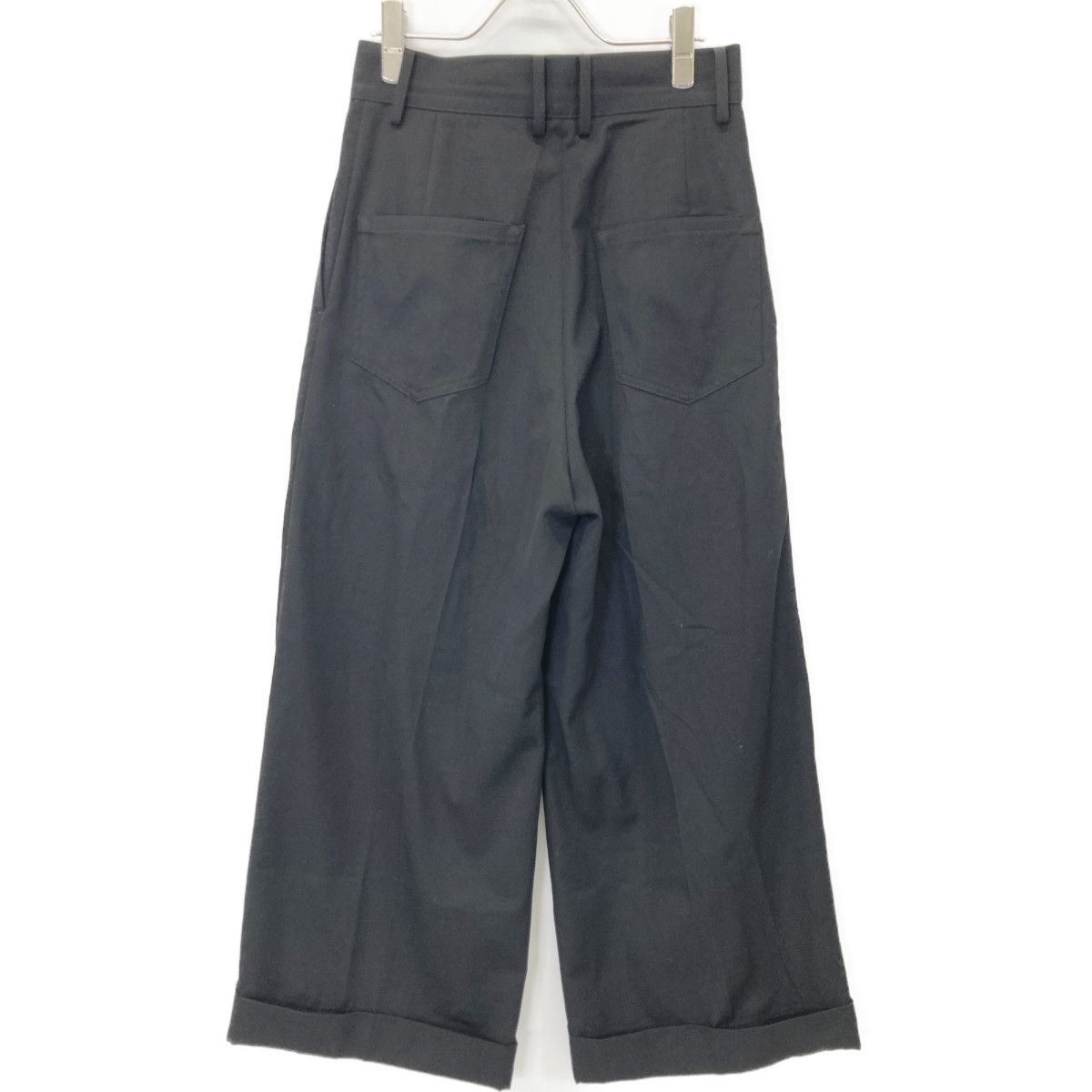 REGULATION Yohji Yamamoto　レギュレーション ヨウジヤマモト　FT-P93-100 GABARDINE R-55W BAGGY PANTS　1