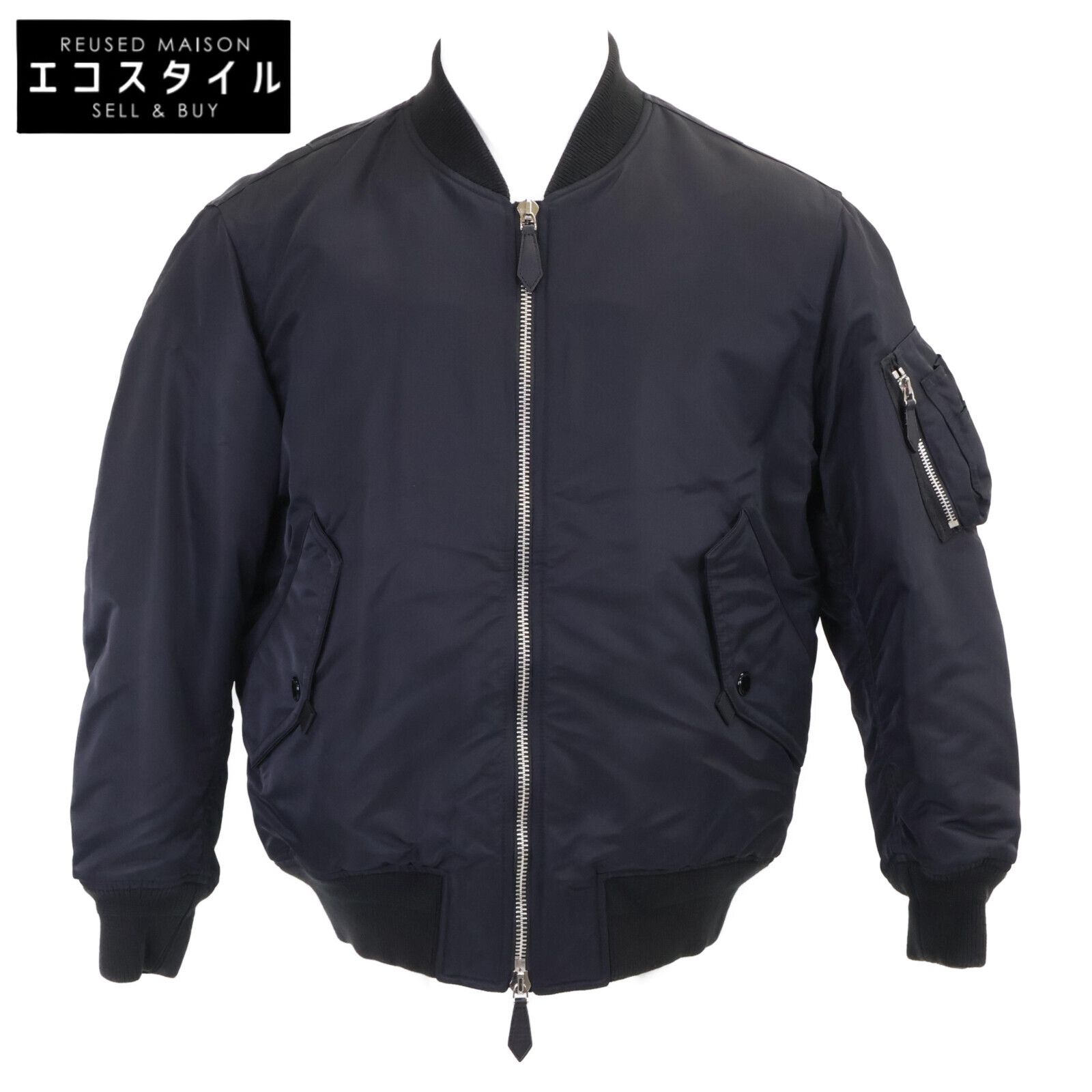 BURBERRY　バーバリー　【美品/国内正規】8038997 MA-1 ナイロン ボンバー　40