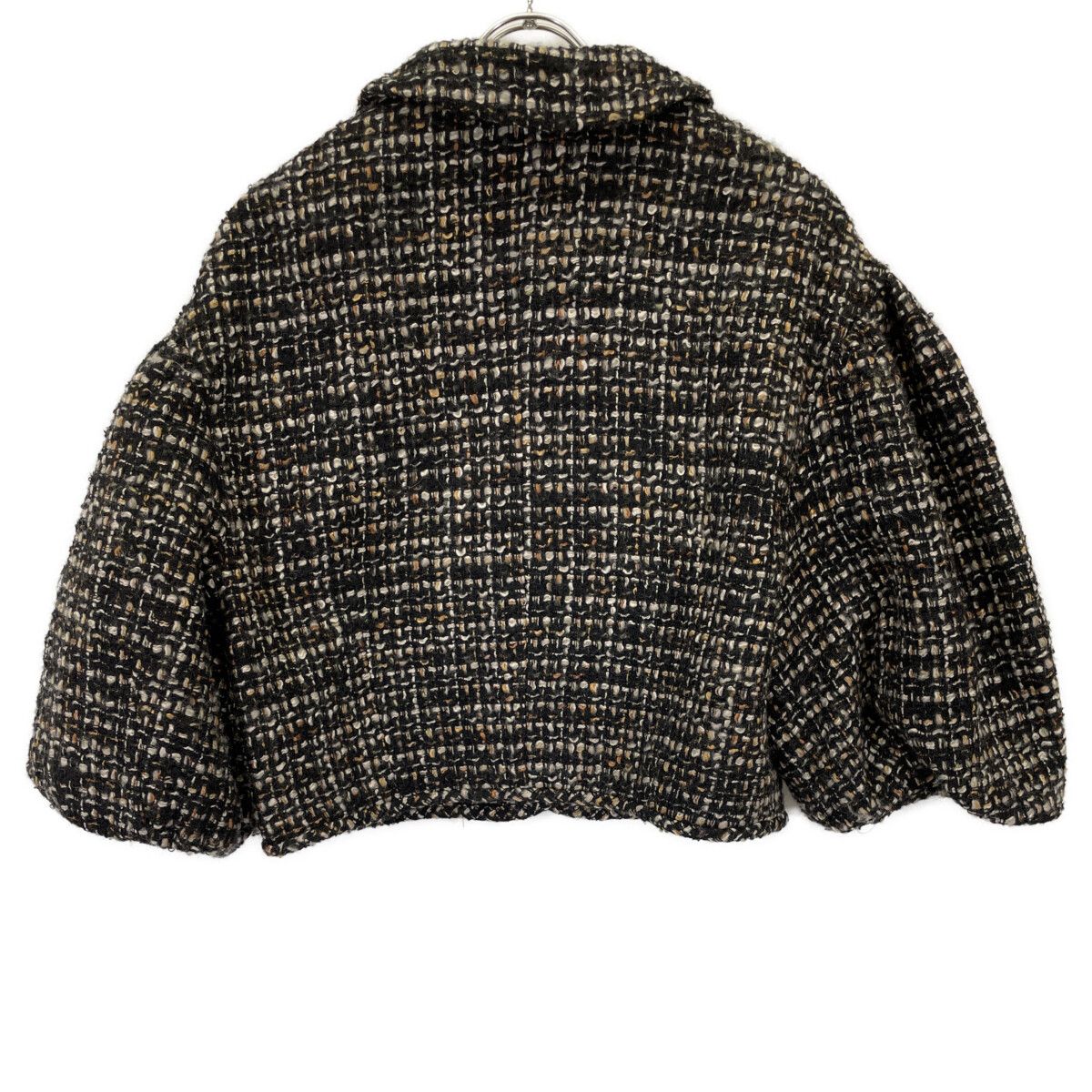 ジャケット・アウター MIX TWEED PUFF SLEEVE JACKET 8月29日（火）発売アイテムをご紹介。オリジナルツイードのジャケット