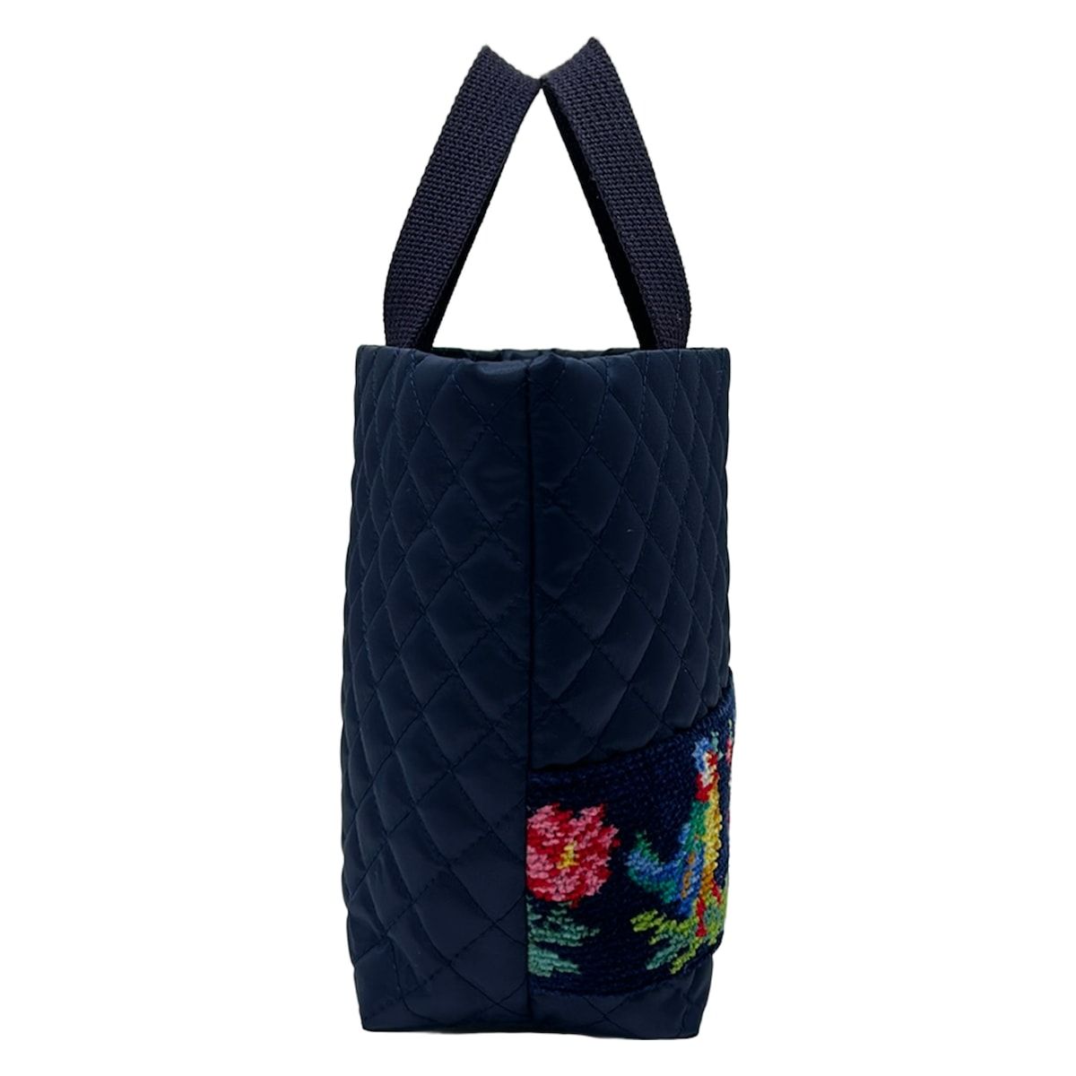 美品】FEILER ネイビー トートバッグ