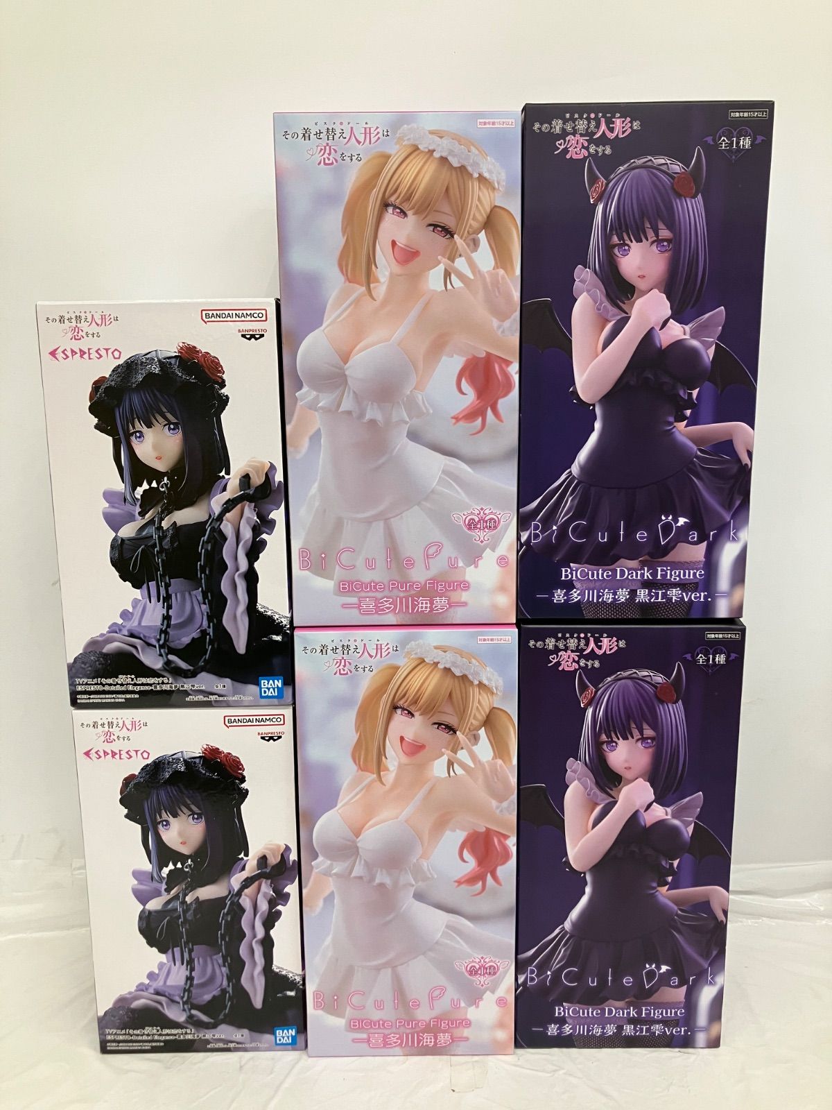 未開封 その着せ替え人形は恋をする BiCute Pure Figure 喜多川海夢 他
