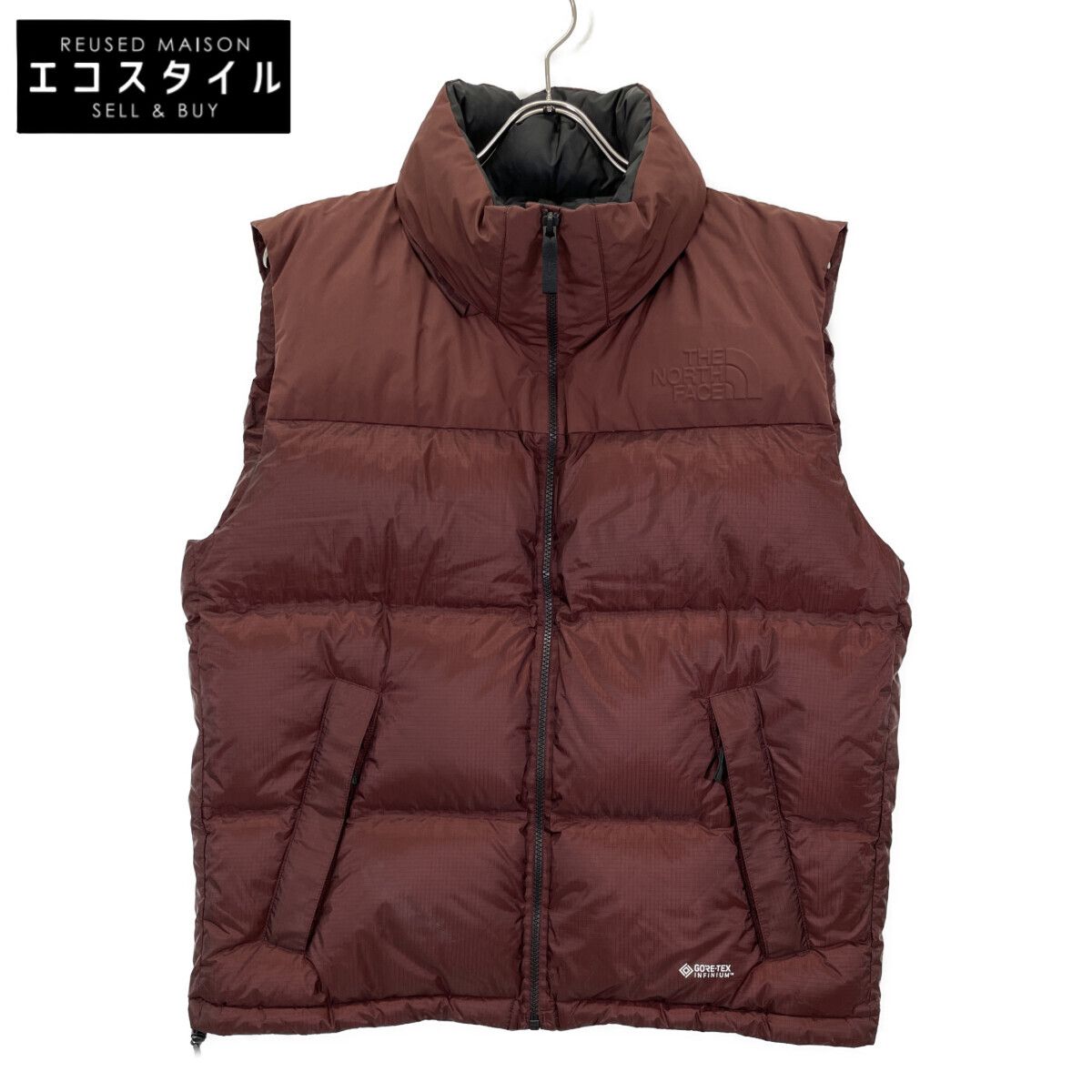 THE NORTH FACE　ノースフェイス　ND9202LAB ブラウン ヌプシ ダウン ベスト　S 7,238円
