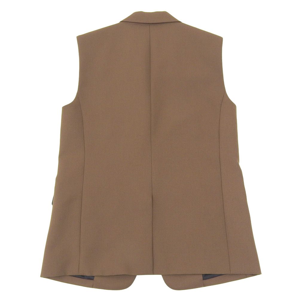 Theory セオリー  美品 Wool Hopsack Boxy Vest ベスト レディース ブラウン 2 5104112 25SS 2 Theory セオリー 美品 Wool Hopsack Boxy Vest ベスト レディース