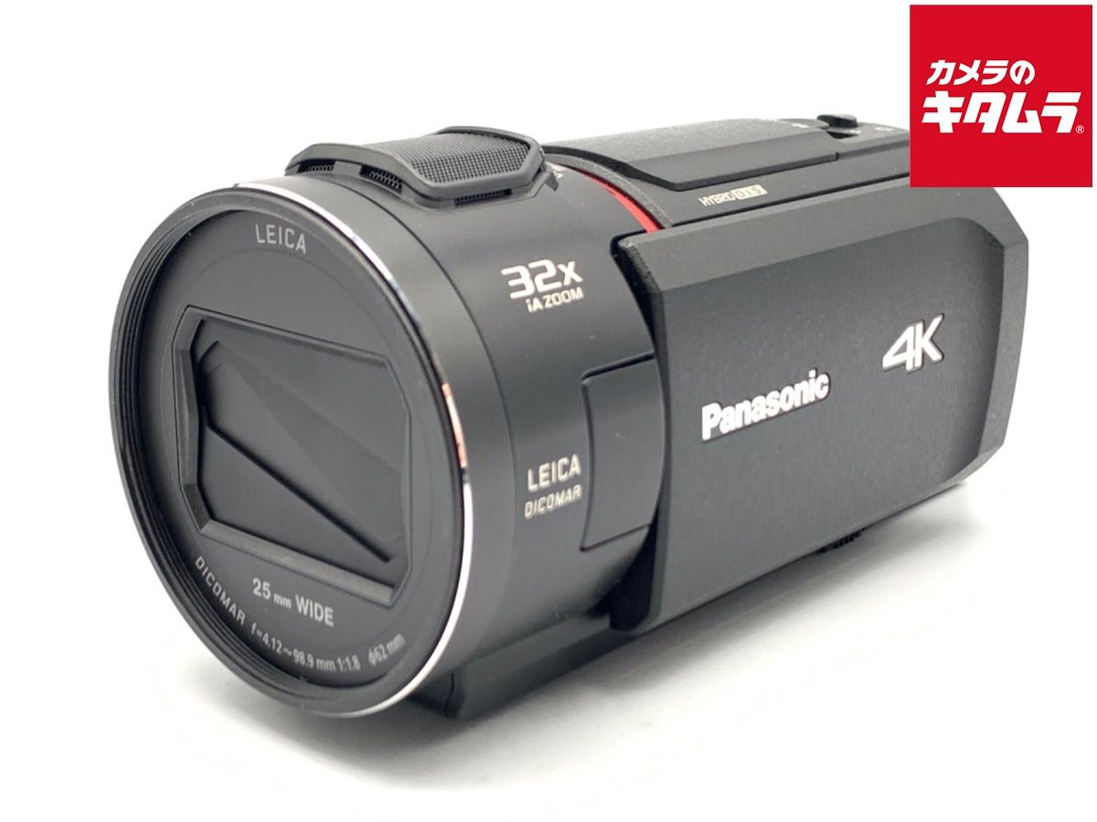 【中古】 【美品】 パナソニック デジタル4Kビデオカメラ HC-VX2MS-K ブラック