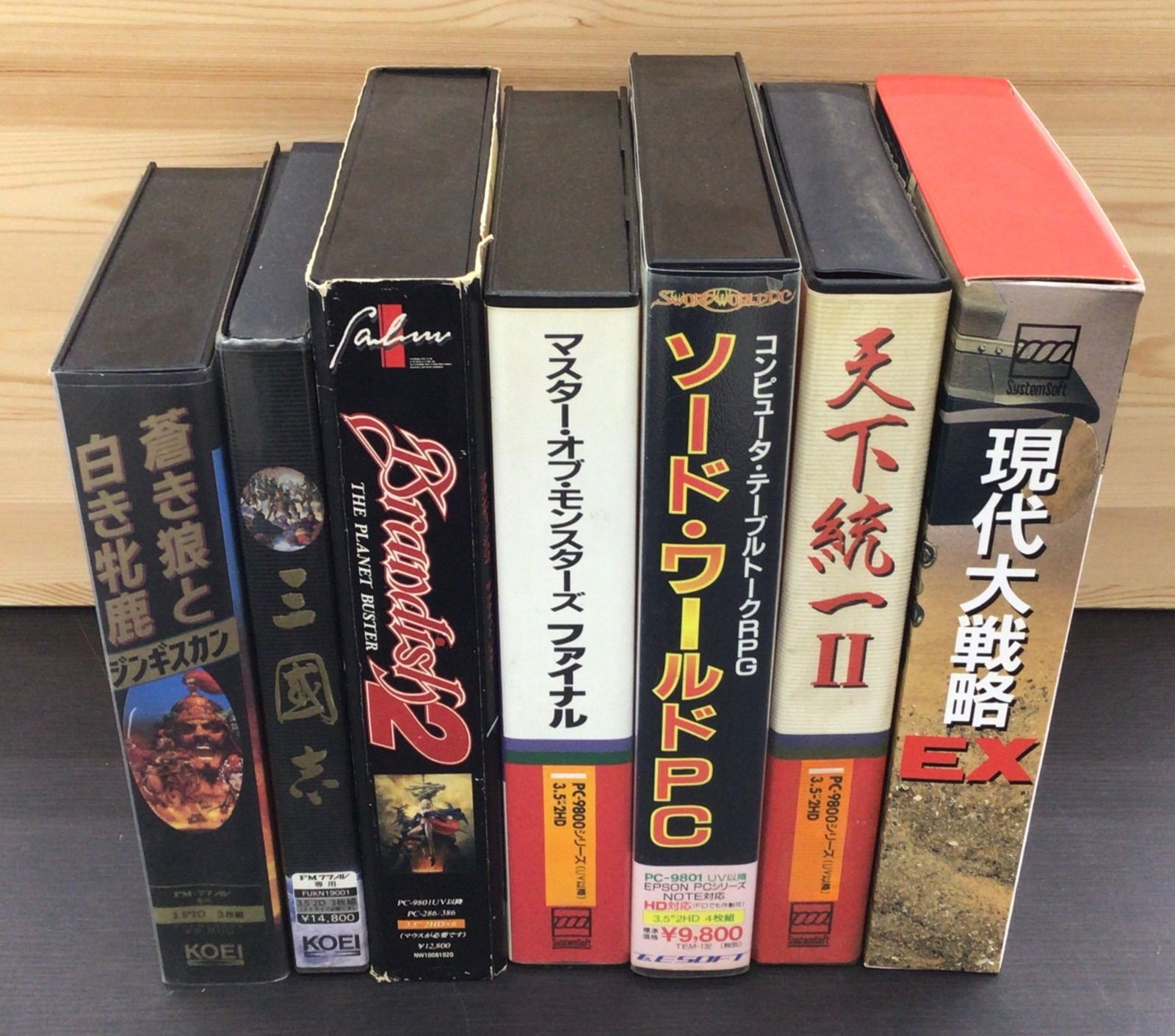 【中古・現状品】PC用ゲームソフト　７本セット　動作未確認　K-215