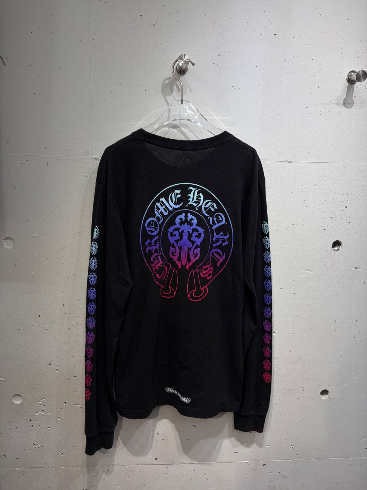 CHROME HEARTS クロムハーツ ダガー モチーフ ロングTシャツ