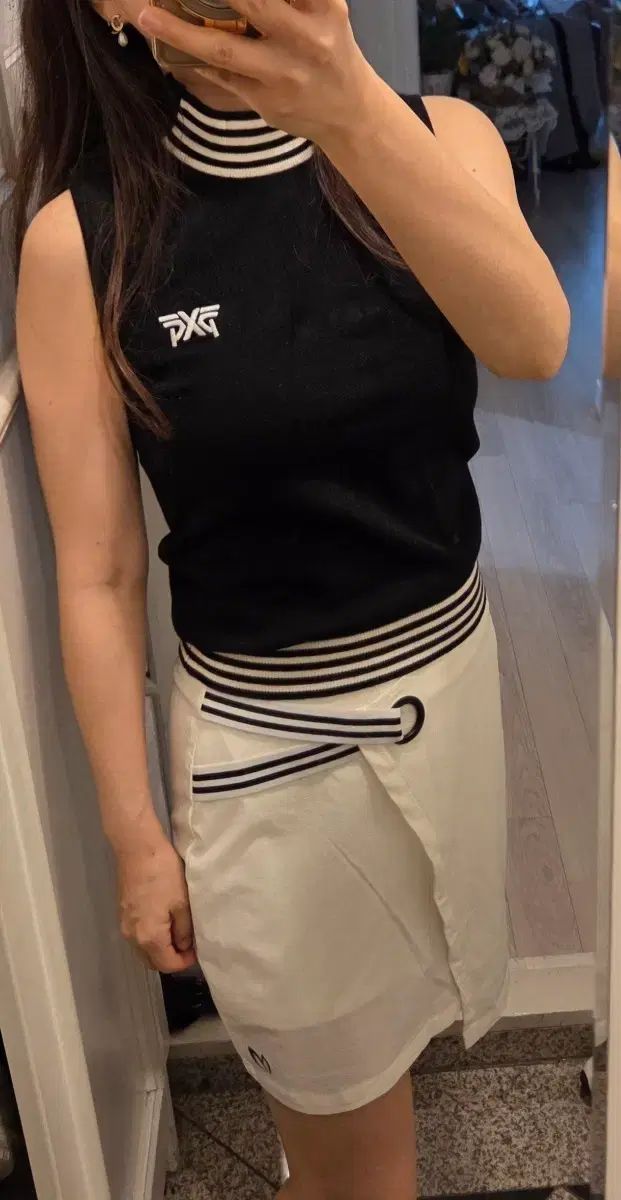 PXG ゴルフ ノースリーブ ニット
