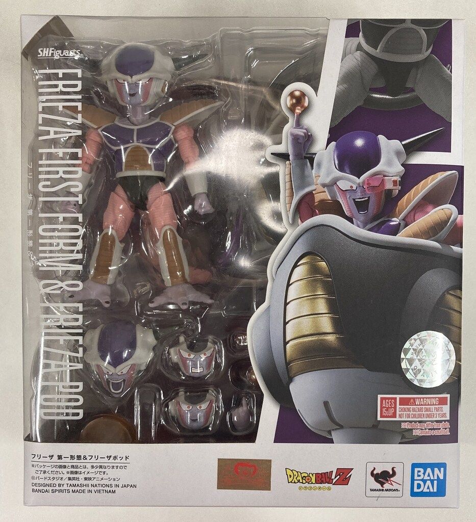 BANDAISPIRITS S.H.Figuarts フリーザ 第一形態&フリーザポッド 再販版 5,280円