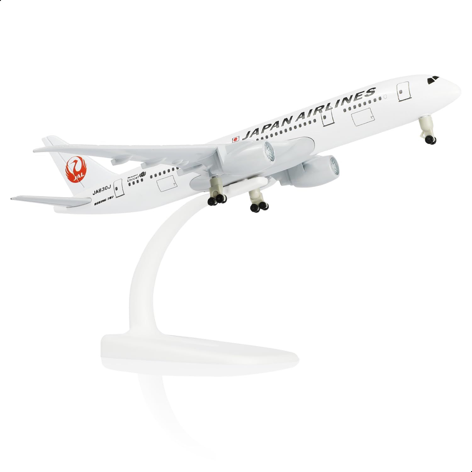 QIYUMOKE 1/300 JAL 日本航空787 飛行機模型 - 日本航空 ボーイング787 QIYUMOKE 1/300 JAL 日本航空787 飛行機模型 - 日本航空 ボーイング787
