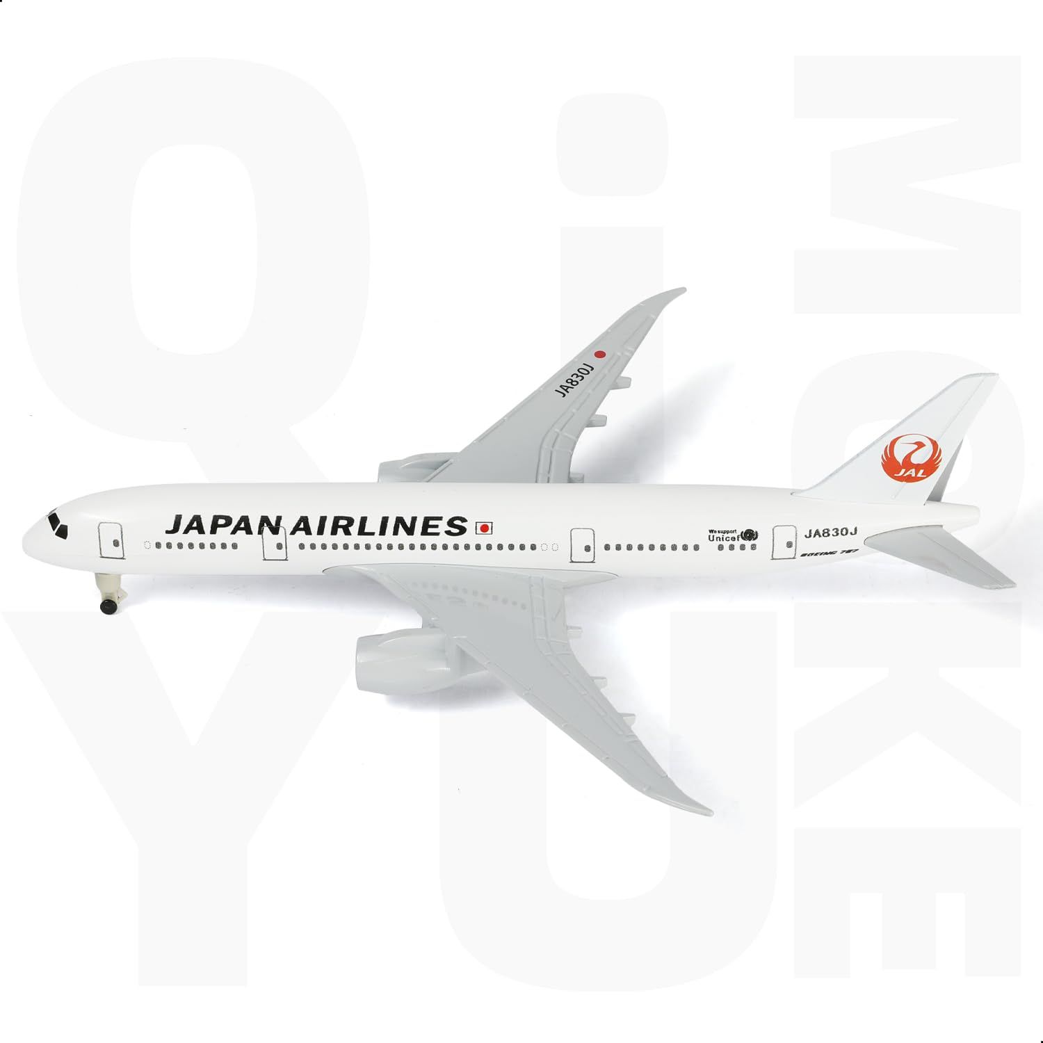 QIYUMOKE 1/300 JAL 日本航空787 飛行機模型 - 日本航空 ボーイング787
