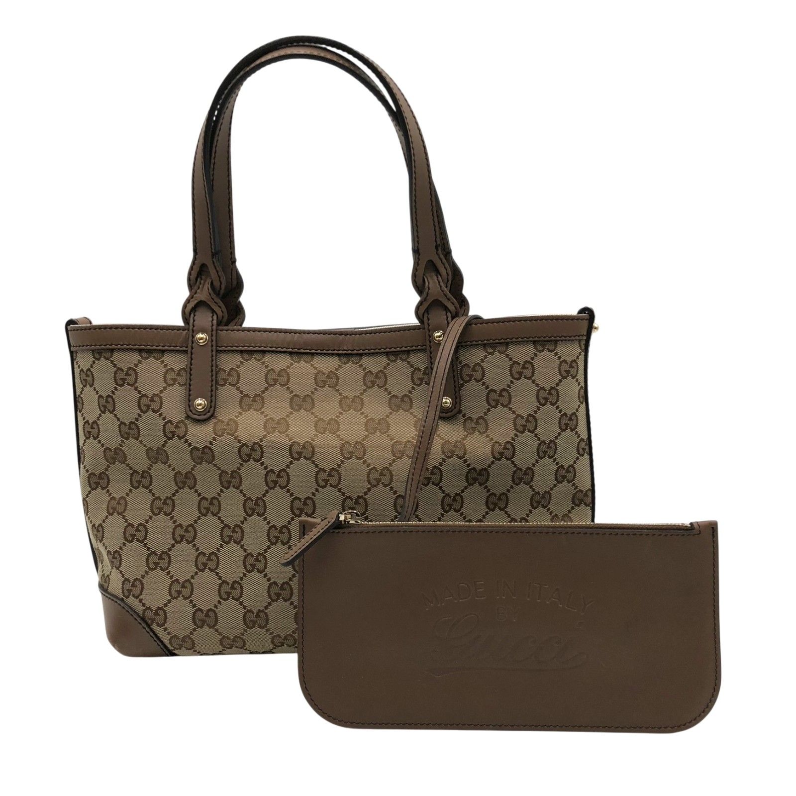 グッチ GUCCI GGキャンバストートバッグ 269878 ブラウン GGキャンバス 