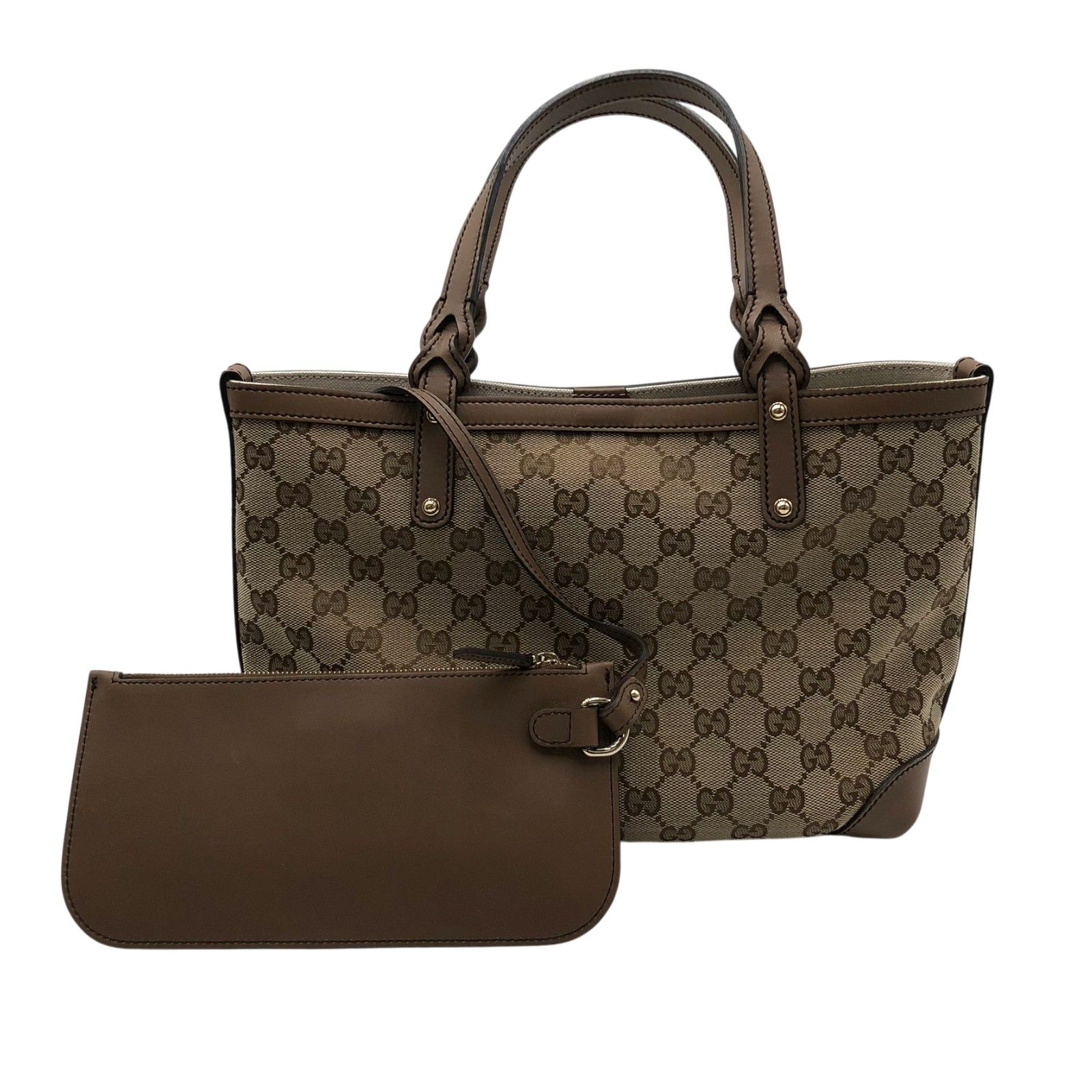グッチ GUCCI GGキャンバストートバッグ 269878 ブラウン GGキャンバス