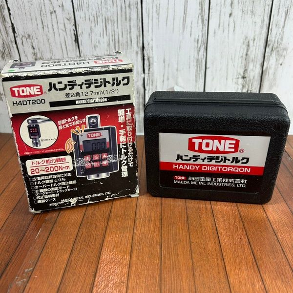 中古】【校正等の保証なし】トネ(TONE) ハンディデジトルク H4DT200 
