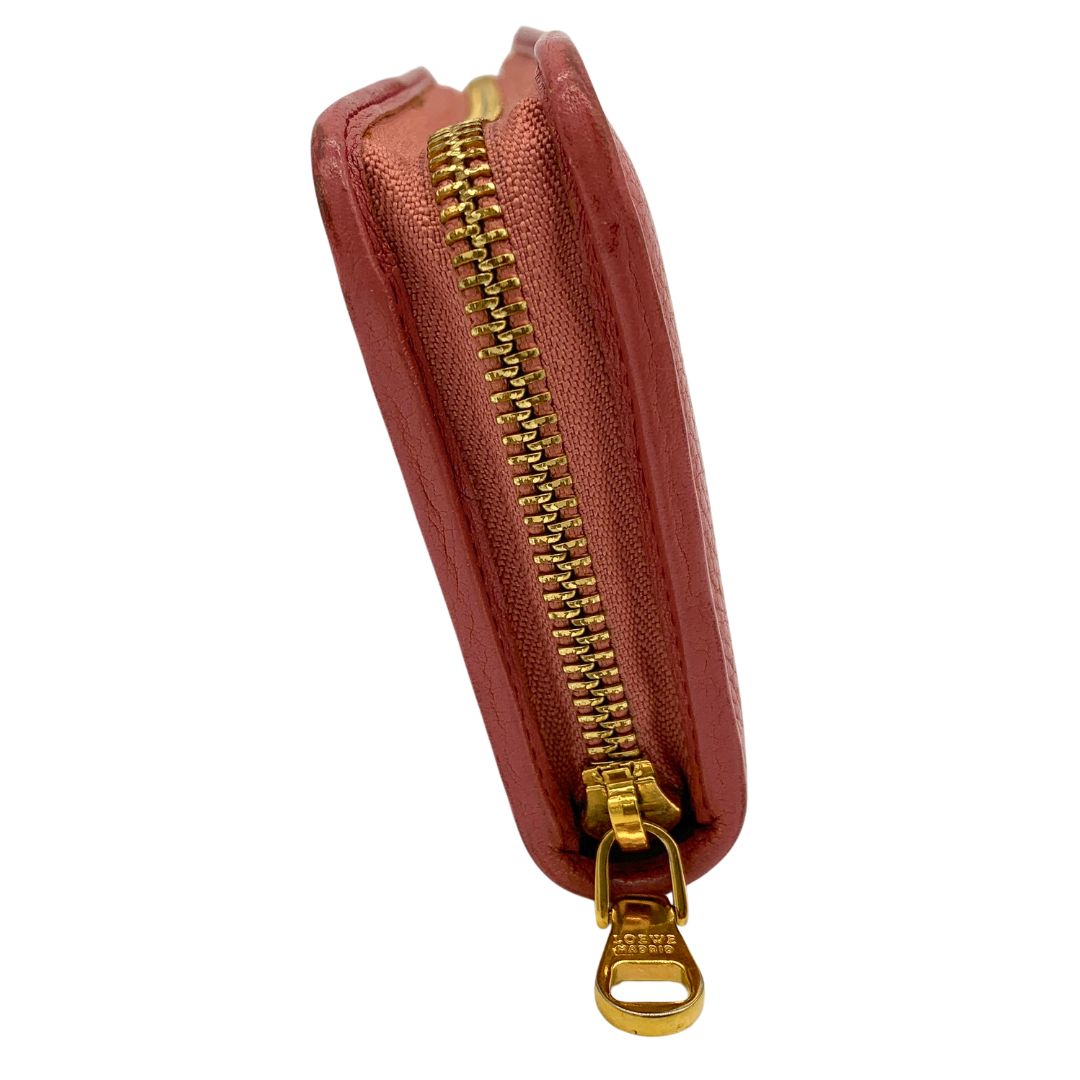 LOEWE ロエベ 長財布 ラウンドファスナー ヘリテージ ロゴ型押し