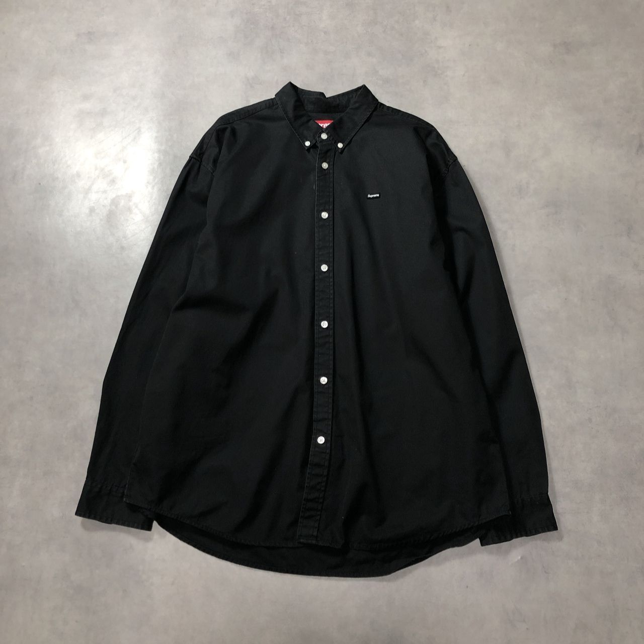 GQ5448◇Supreme : 24fw Small Box Logo Shirt◇L◇黒 シュプリーム 