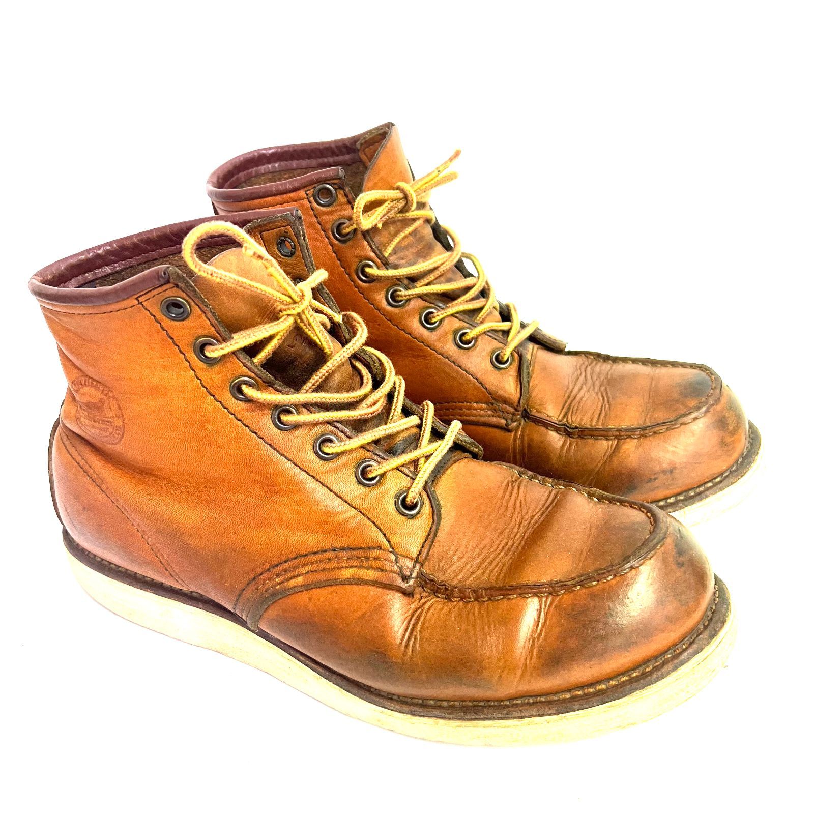 【中古品】RED WING ブーツ 28.5cm レザー ブラウン レッドウィング HO