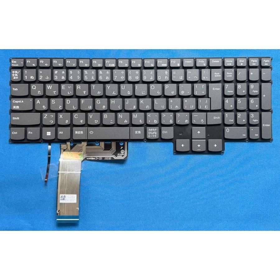 Lenovo Ideapad Gaming 3 15IAH7 等用 SN21F36126 日本語キーボード