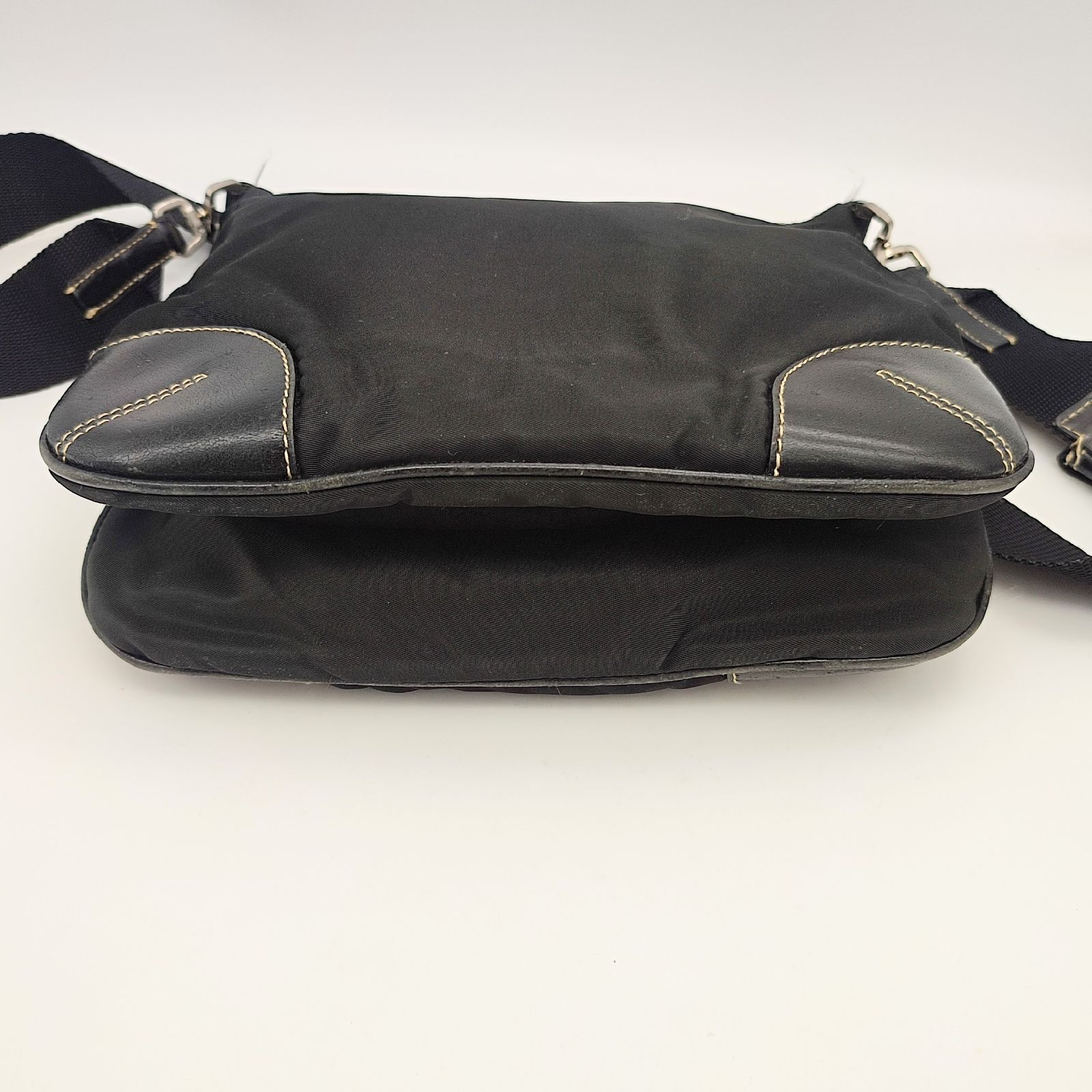 PRADA ショルダーバッグ TESSUTO LIGHT テスートナイロン×レザー 