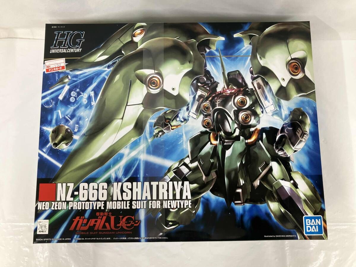 未開封品 プラモデル (再販)バンダイ 1/144 NZ-666 クシャトリヤ HGUC ｢機動戦士ガンダムUC｣
