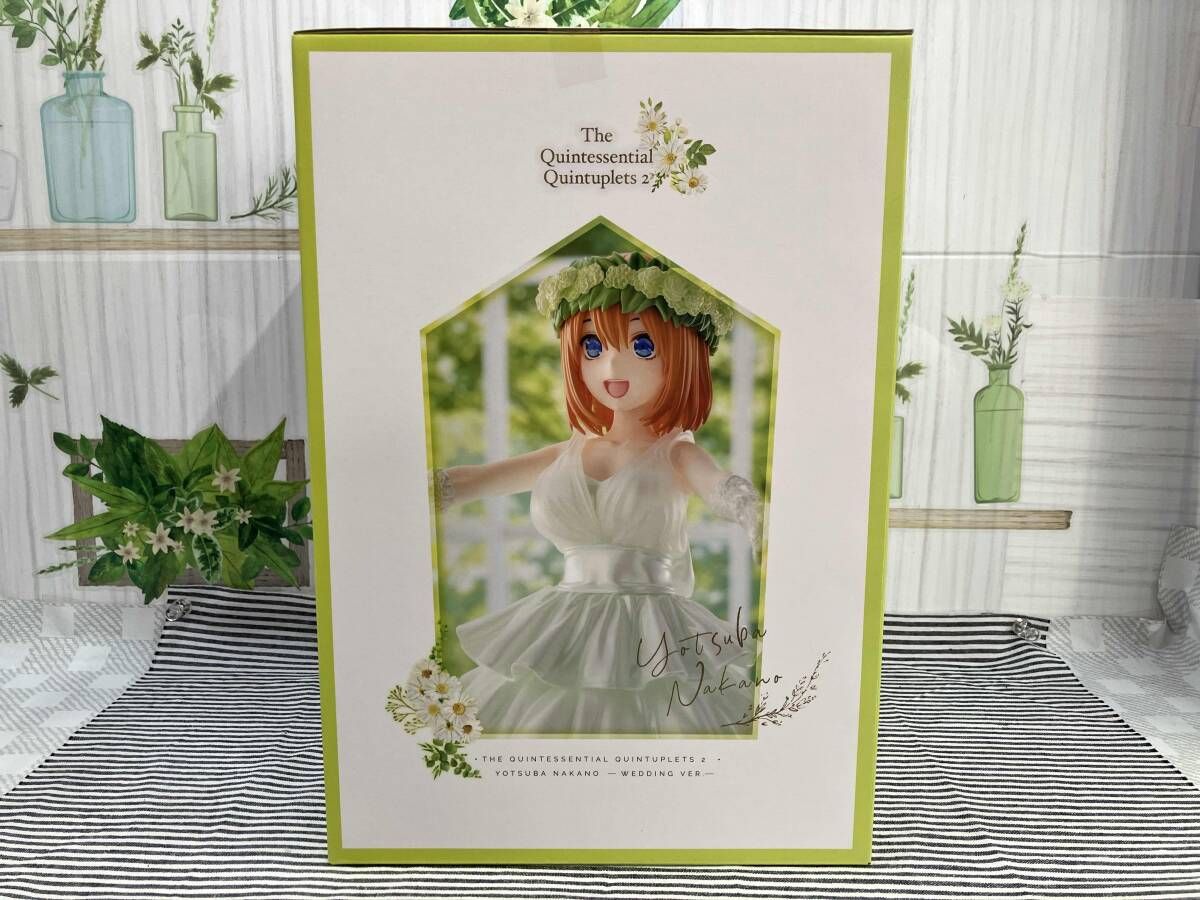 フィギュア 未開封品 あみあみ 中野四葉 ウェディングVer. 1/7
