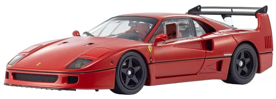 京商 (Kyosho) 京商オリジナル 1/18 フェラーリ F40 ライトウェイト LMウイング (レッド) 完成品 KS08416RLM