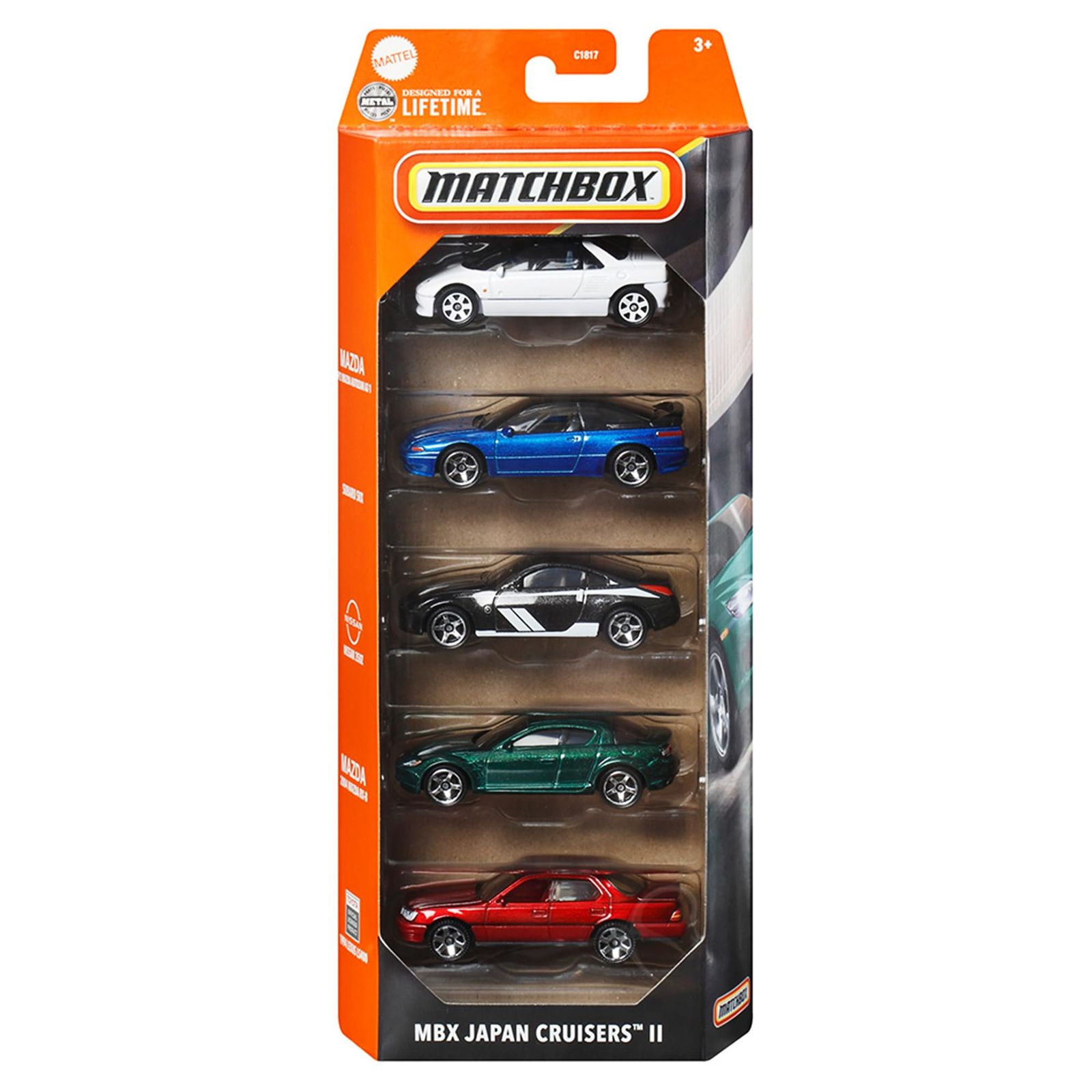 マッチボックス(Matchbox) 5カーパック アソート 乗り物おもちゃ