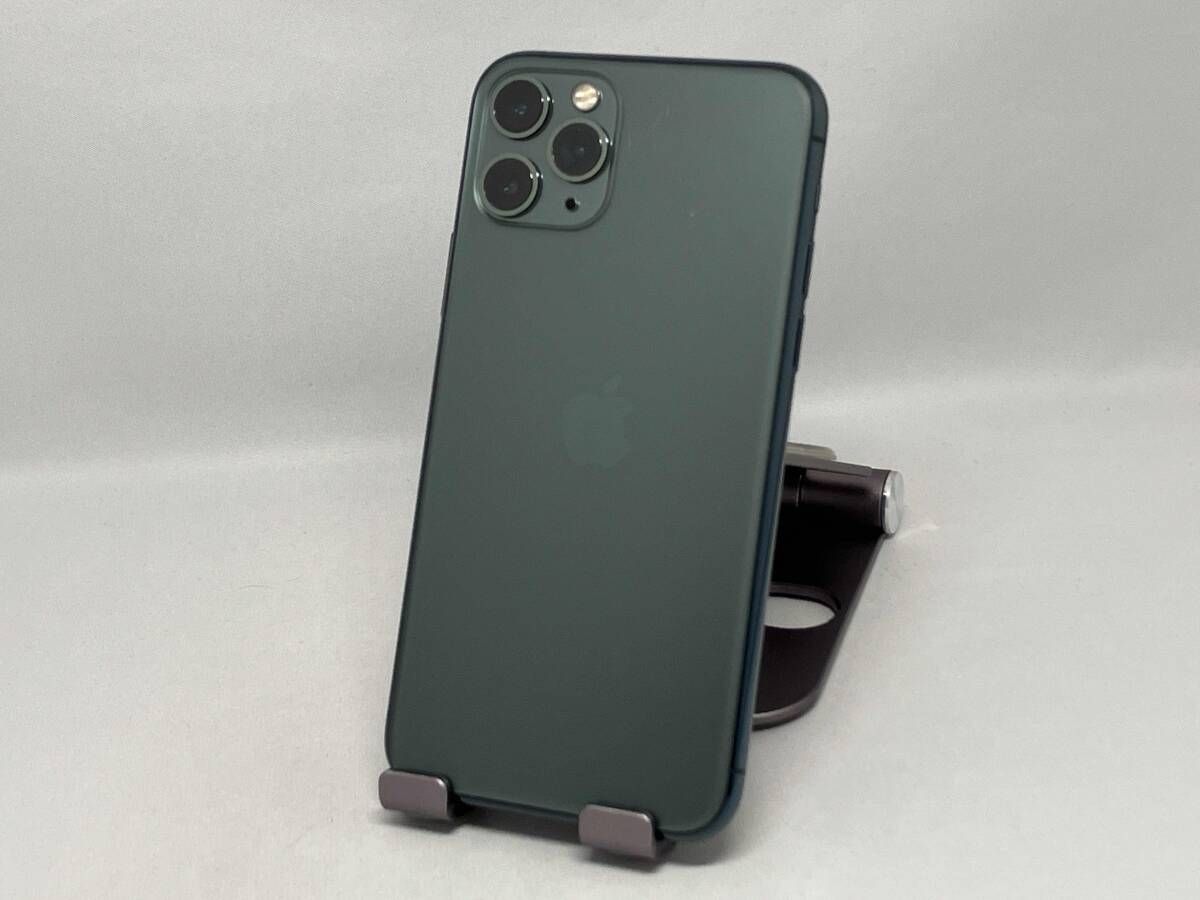 au 【SIMロックなし】MWCC2J/A iPhone 11 Pro 256GB ミッドナイト 