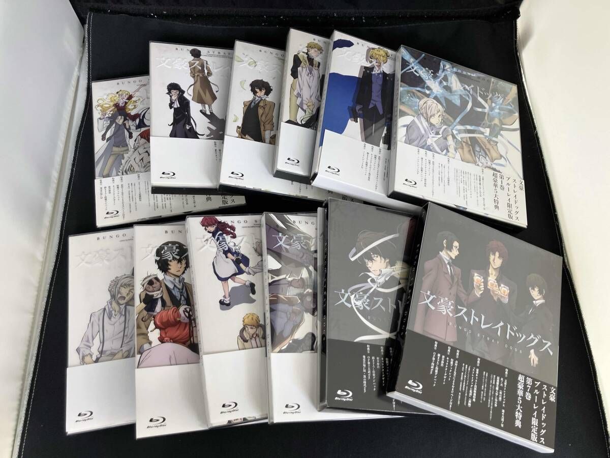 【※※※】[全12巻セット]文豪ストレイドッグス 第1~12巻(第1期･第2期) 限定版(Blu-ray Disc)