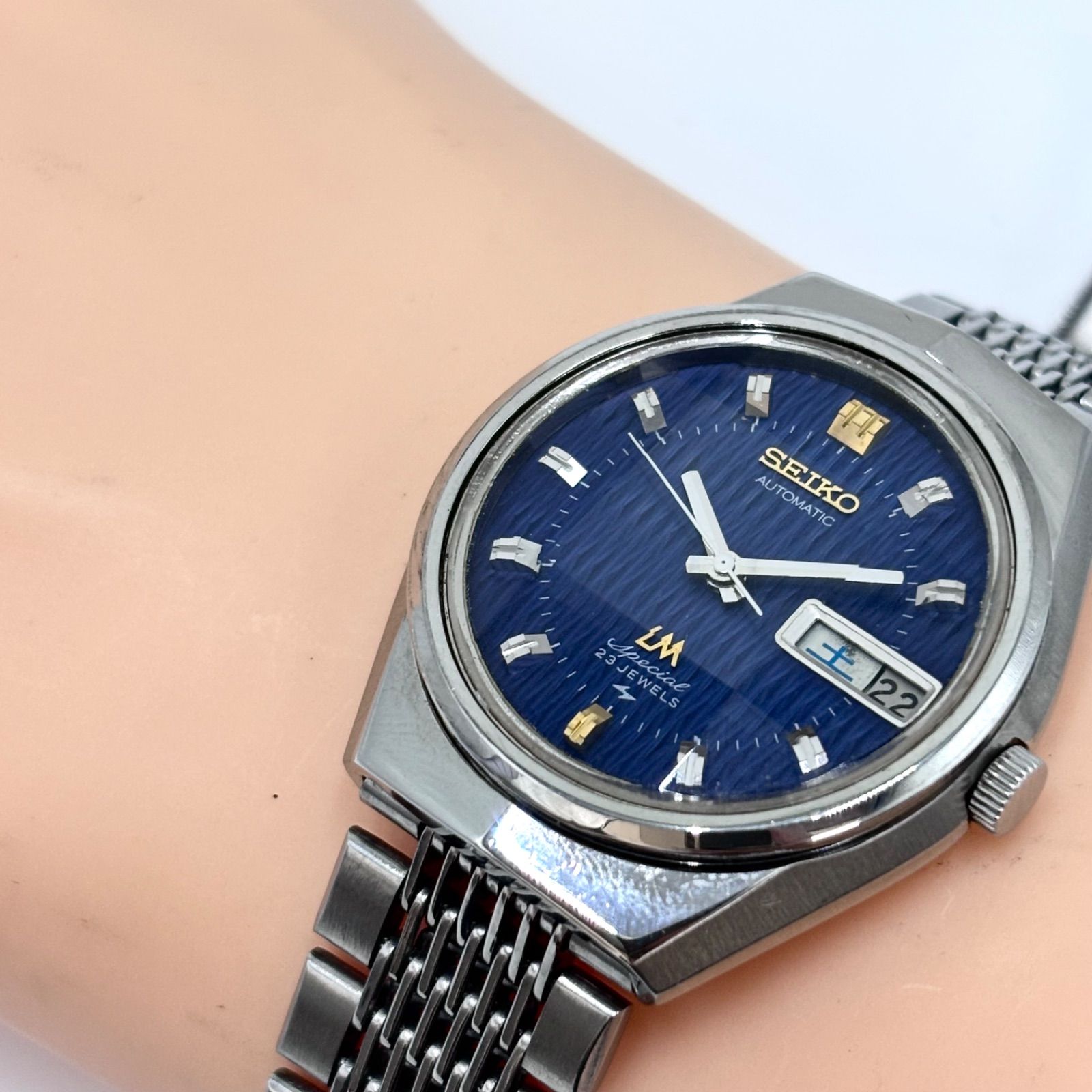 SEIKO LM Special 5206-6080 70S 純正ブレス 稼働/純正ブレス】SEIKO/セイコー LM/ロードマチック Special