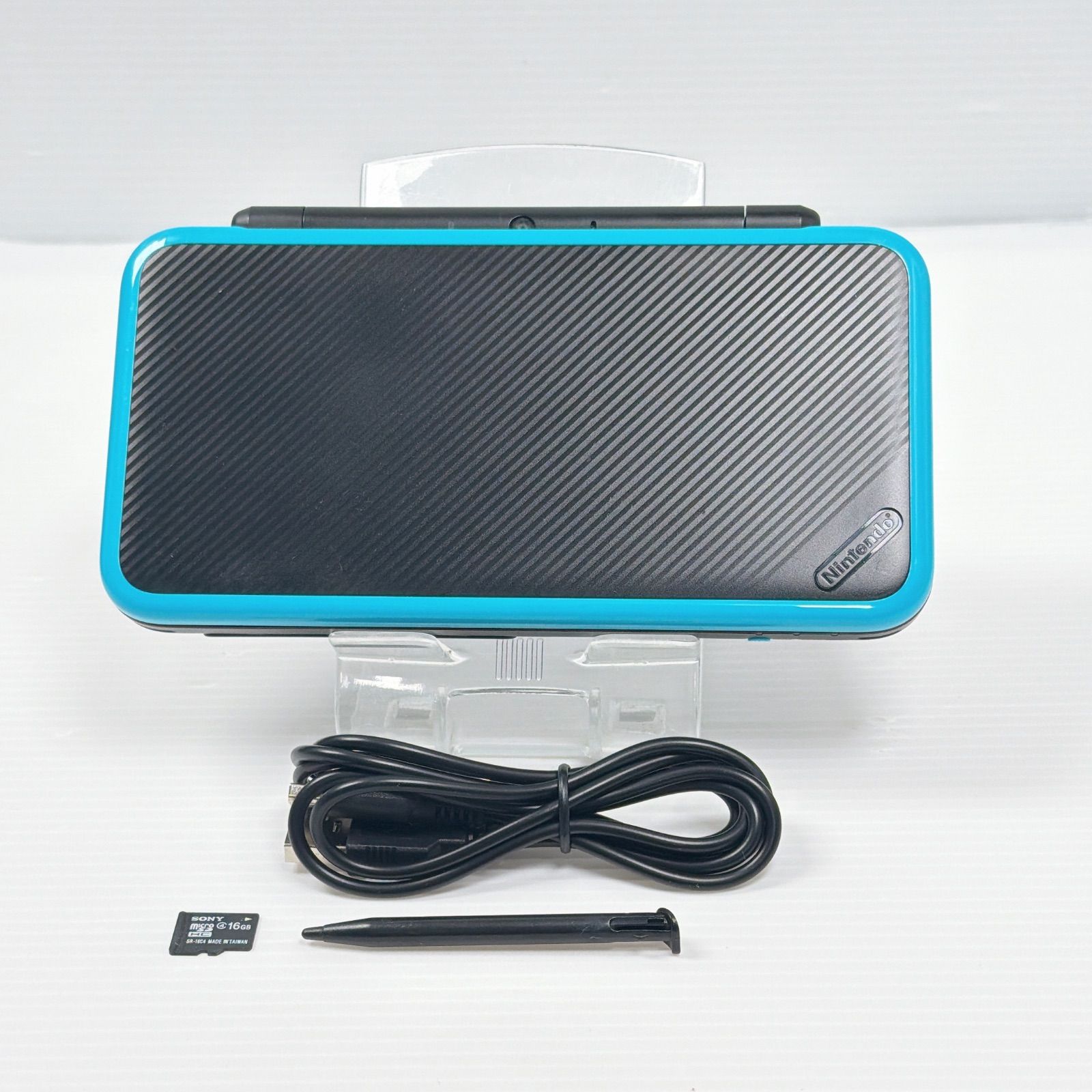 Newニンテンドー2DS LL ブラック×ターコイズ 【公式通販】