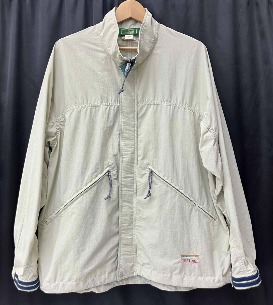 L.L.Bean エルエルビーン ネイプルズソフトシェルジャケット サイズ S SAND ナイロンジャケット 6175-3031 メンズ