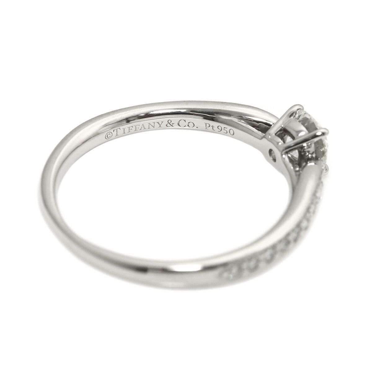 ティファニー TIFFANY&Co. ハーモニー 10号 リング ダイヤ 0.34ct Pt 