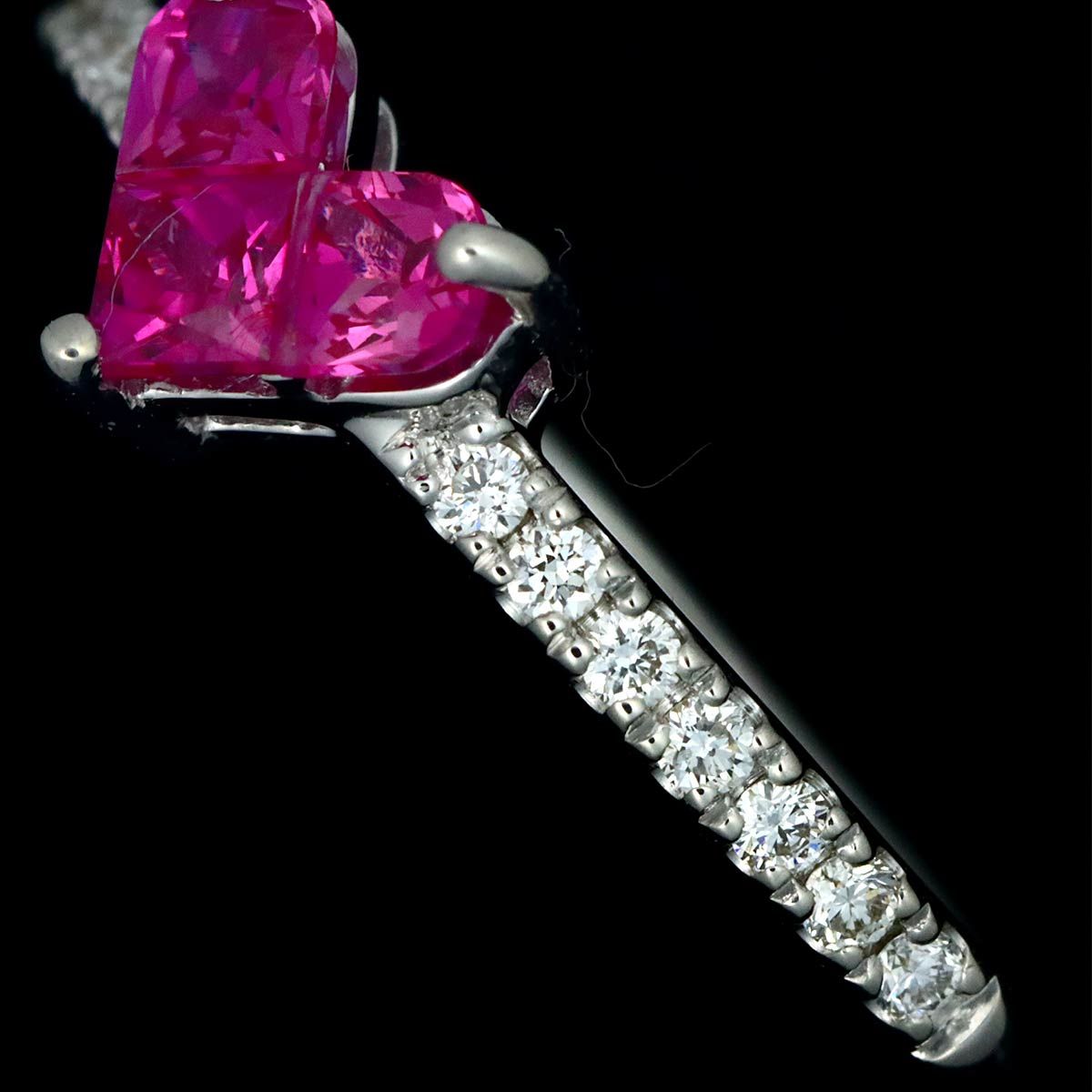 スタージュエリー Star Jewelry ミステリアスハート 7号 リング ルビー