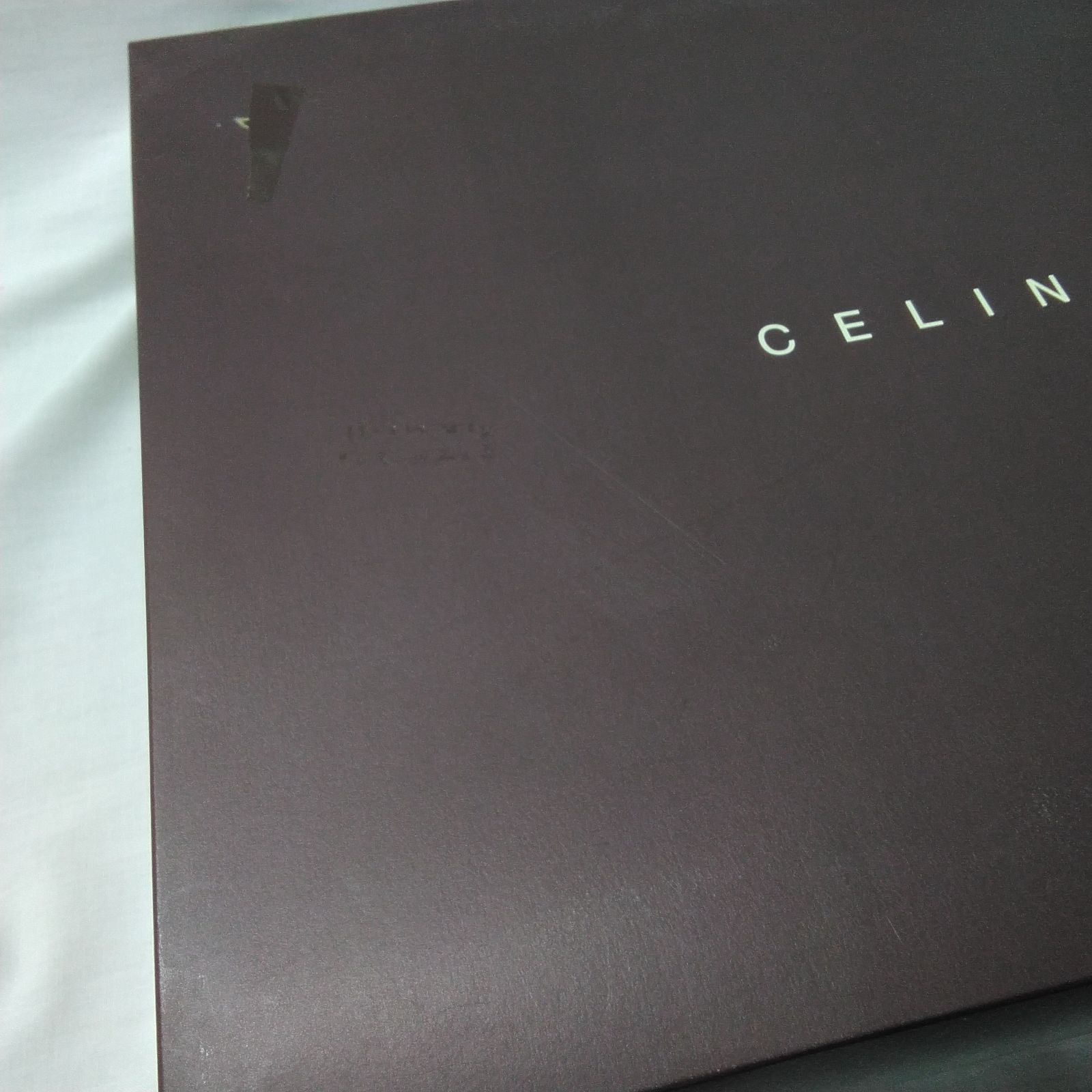 CELINE セリーヌ ブランドロゴと馬車柄がデザインされた タオルケット