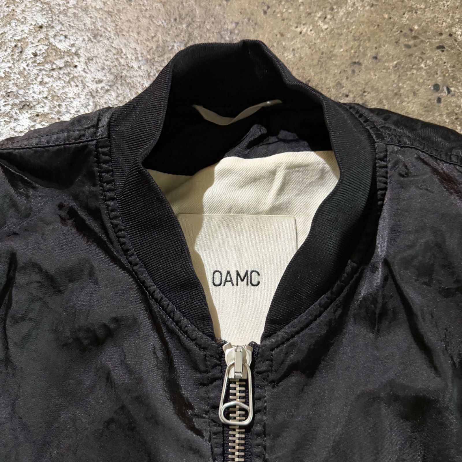 OAMC 24ss Bacchus Jacket ギャザー ブラック L オーエーエムシー OVER 
