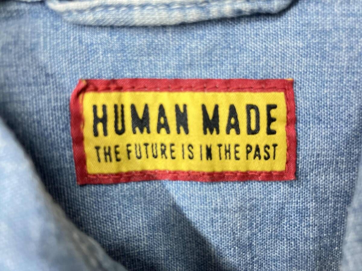 HUMAN MADE ヒューマンメイド CHAMBLAY SHIRT シャンブレーシャツ