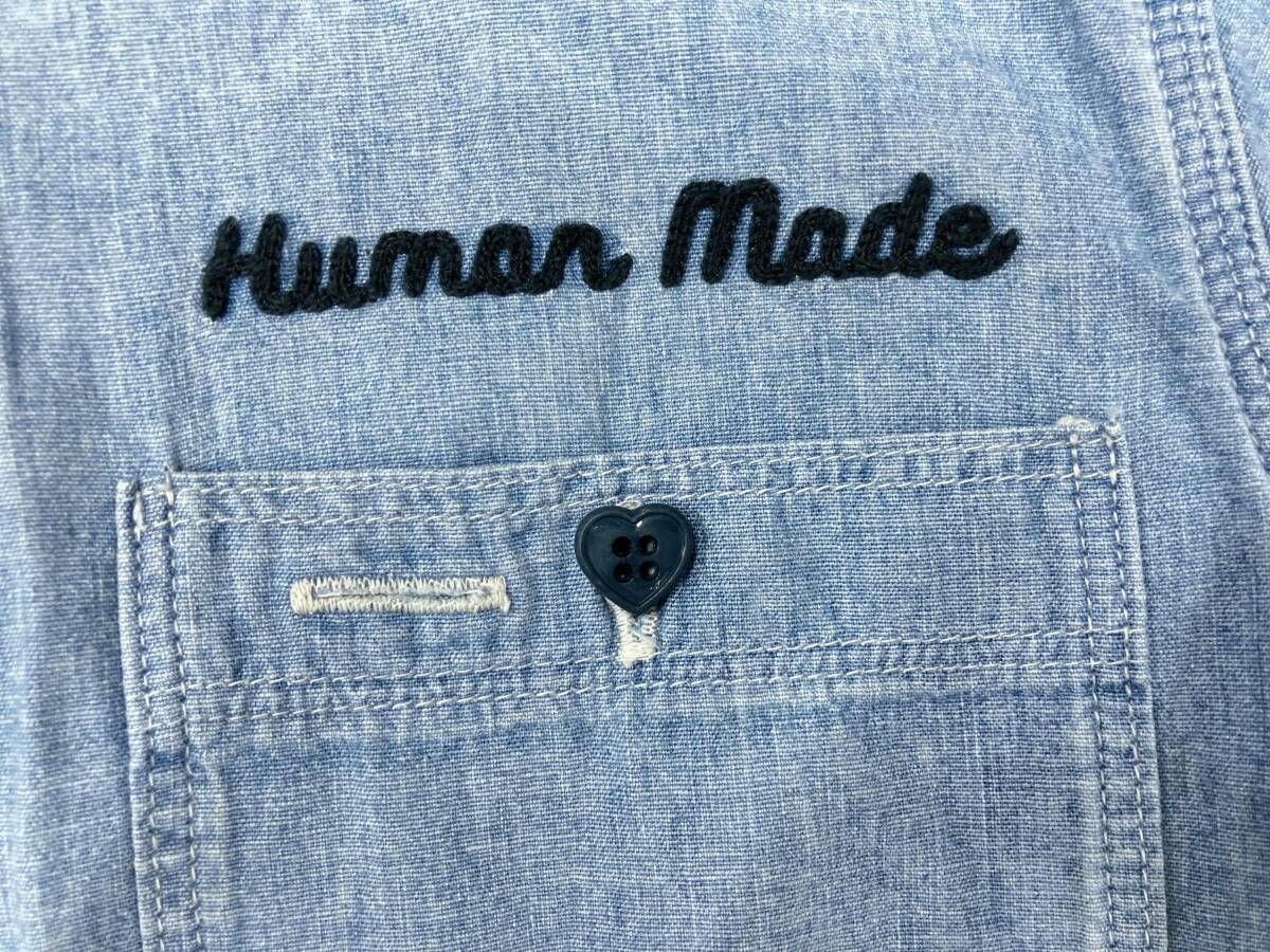 HUMAN MADE ヒューマンメイド CHAMBLAY SHIRT シャンブレーシャツ