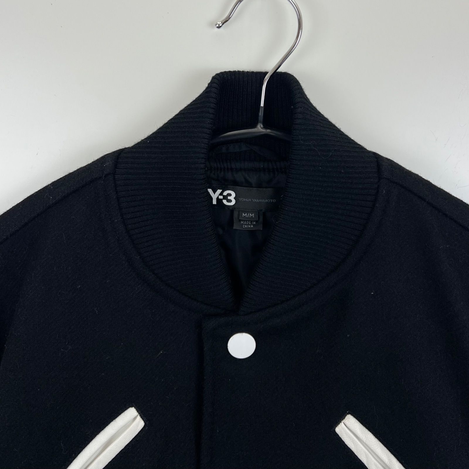 Y-3 yohjiyamamoto adidas 2009 archive very short varsity jacket M