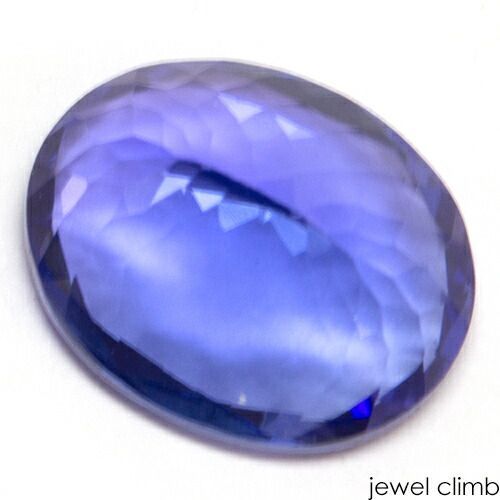 鑑別書付】色濃い上質結晶で楽しむタンザナイト 宝石 ルース 3．20CT