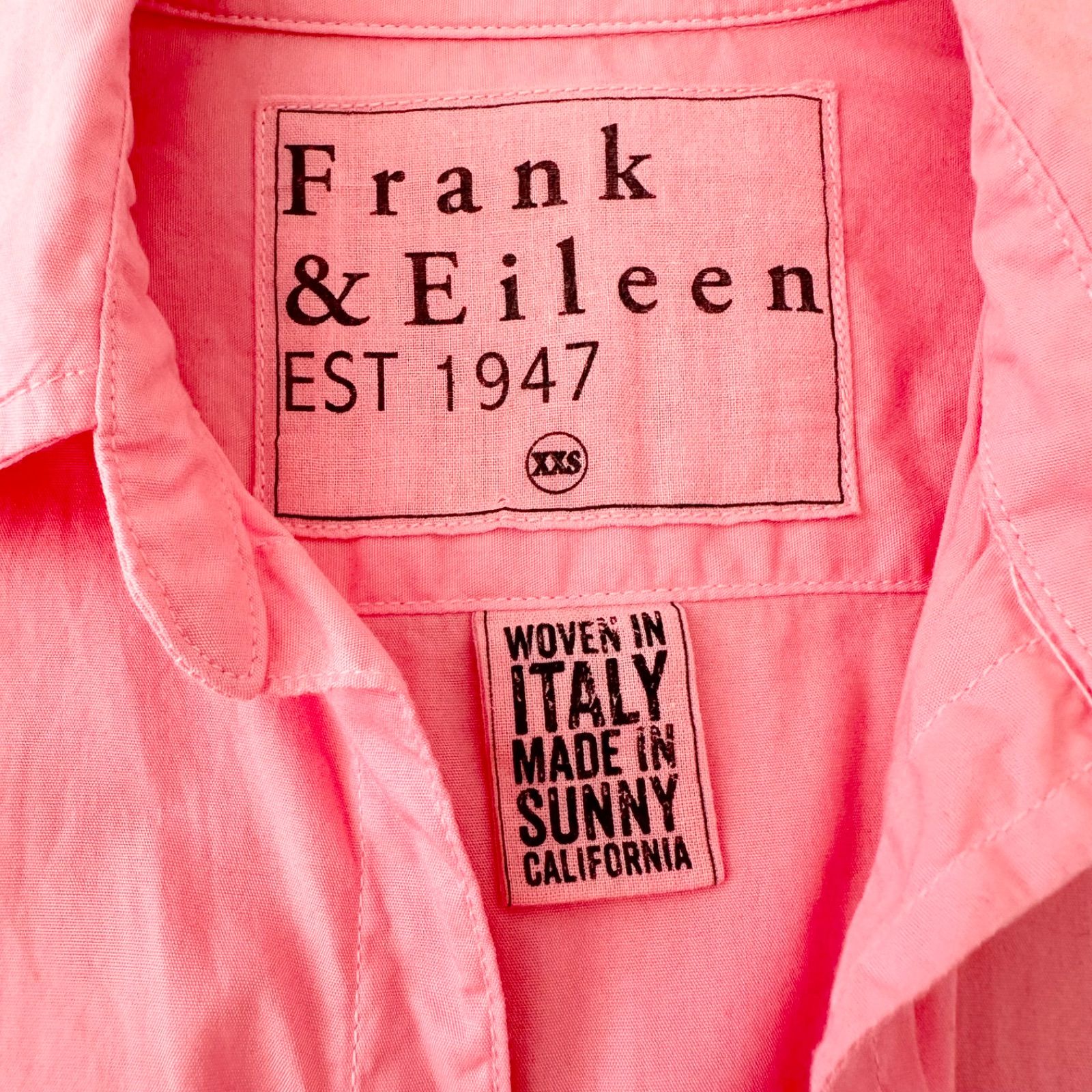 フランクアンドアイリーン Frank & Eileen Eileen スキッパーシャツ