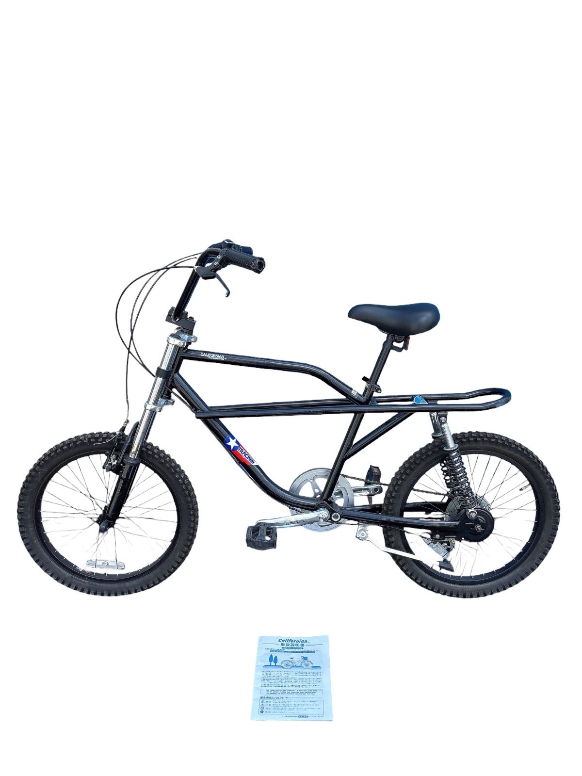 Californian TM 20インチ BMX風 自転車 ブラック 6段変速付き 街乗り カスタム風