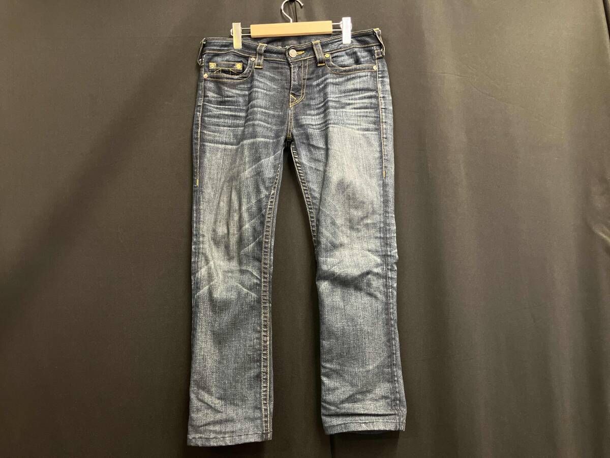 TRUE RELIGION トゥルーレリジョン USA製 デニム ジーンズ インディゴ 