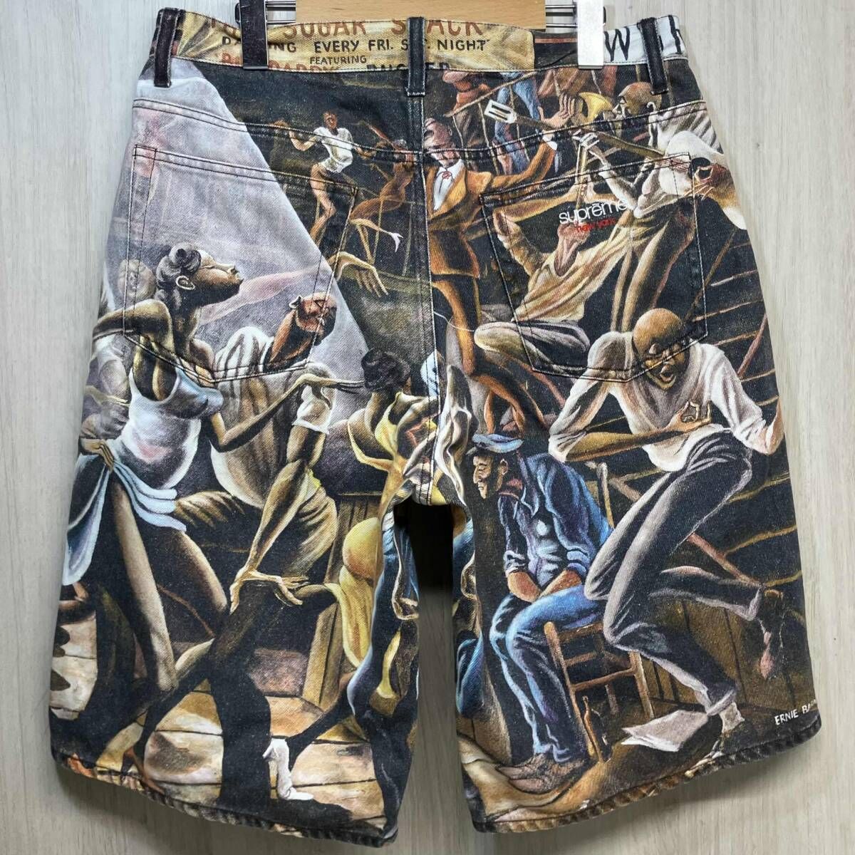 Supreme 25ss Ernie Barnes Baggy Denim Short バギー デニム ショート 