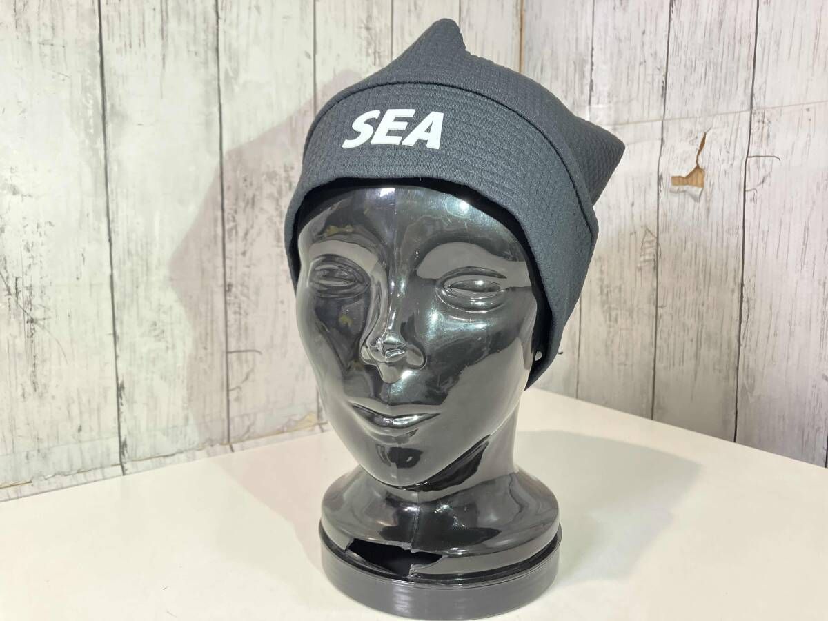 WIND AND SEA ウィンダンシー WDS-O-ESS-25-Q1-JER-06 ニット帽 ブラック サイズF